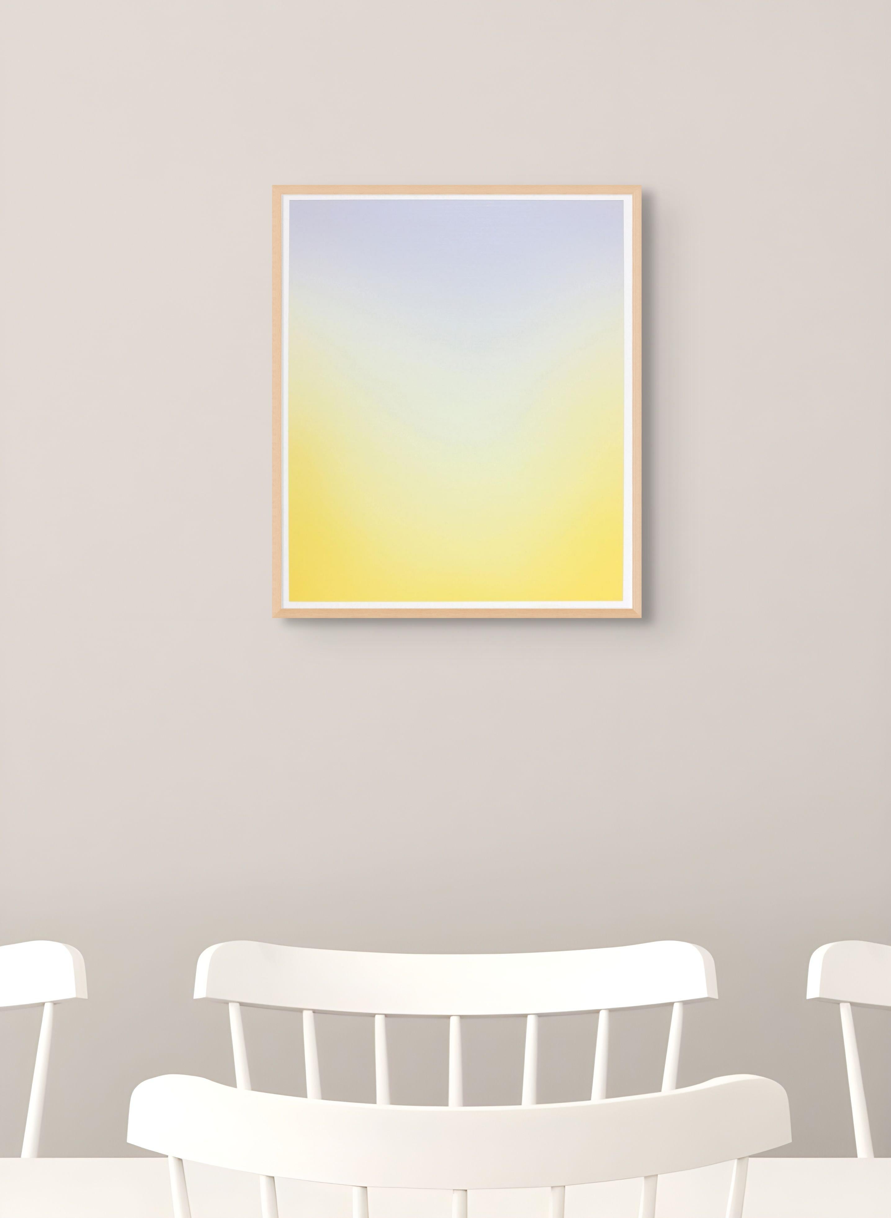 P002 (Abstraktes Gemälde) (Grau), Abstract Painting, von Eric Cruikshank