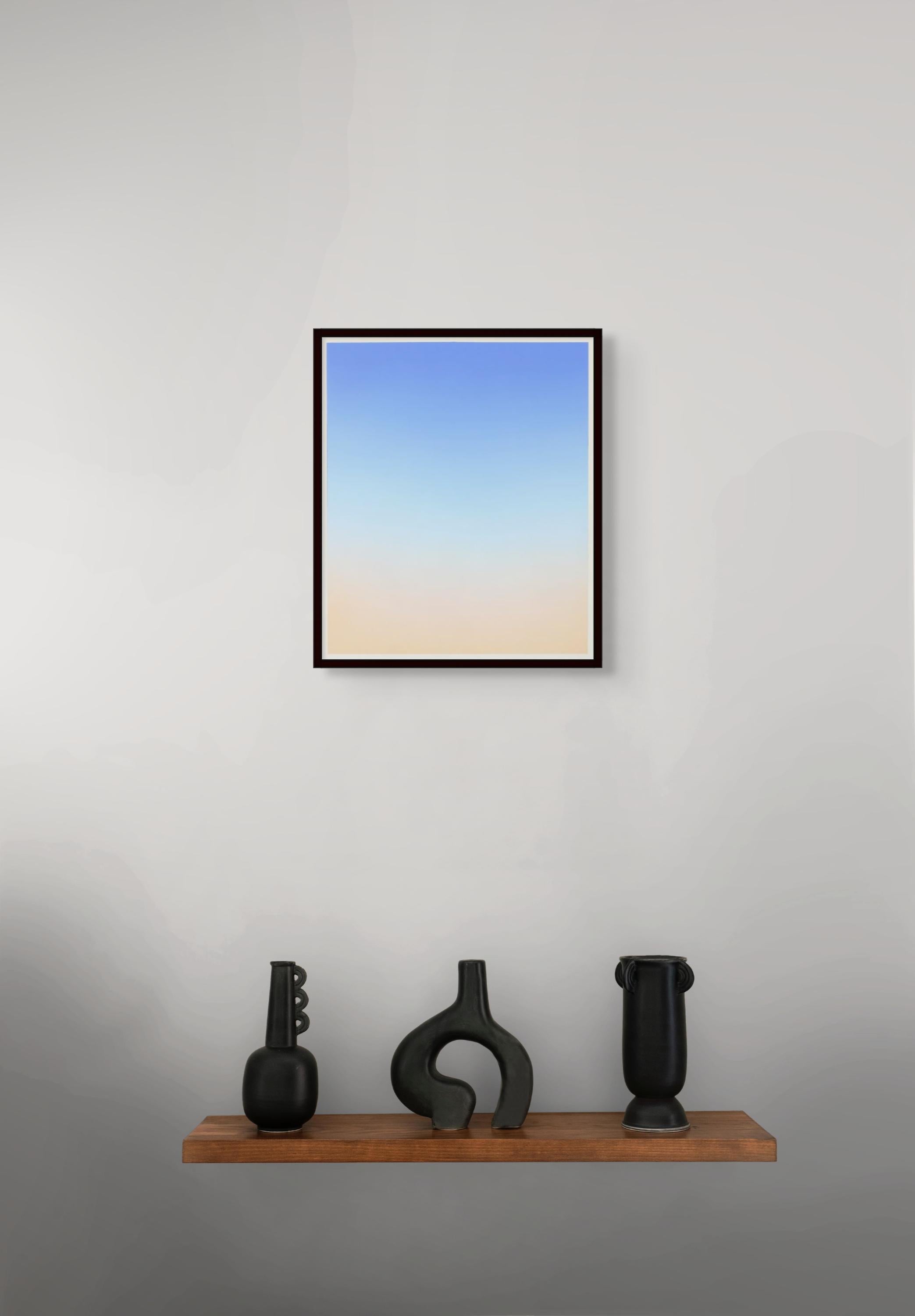 P069 (Abstraktes Gemälde) (Grau), Abstract Painting, von Eric Cruikshank