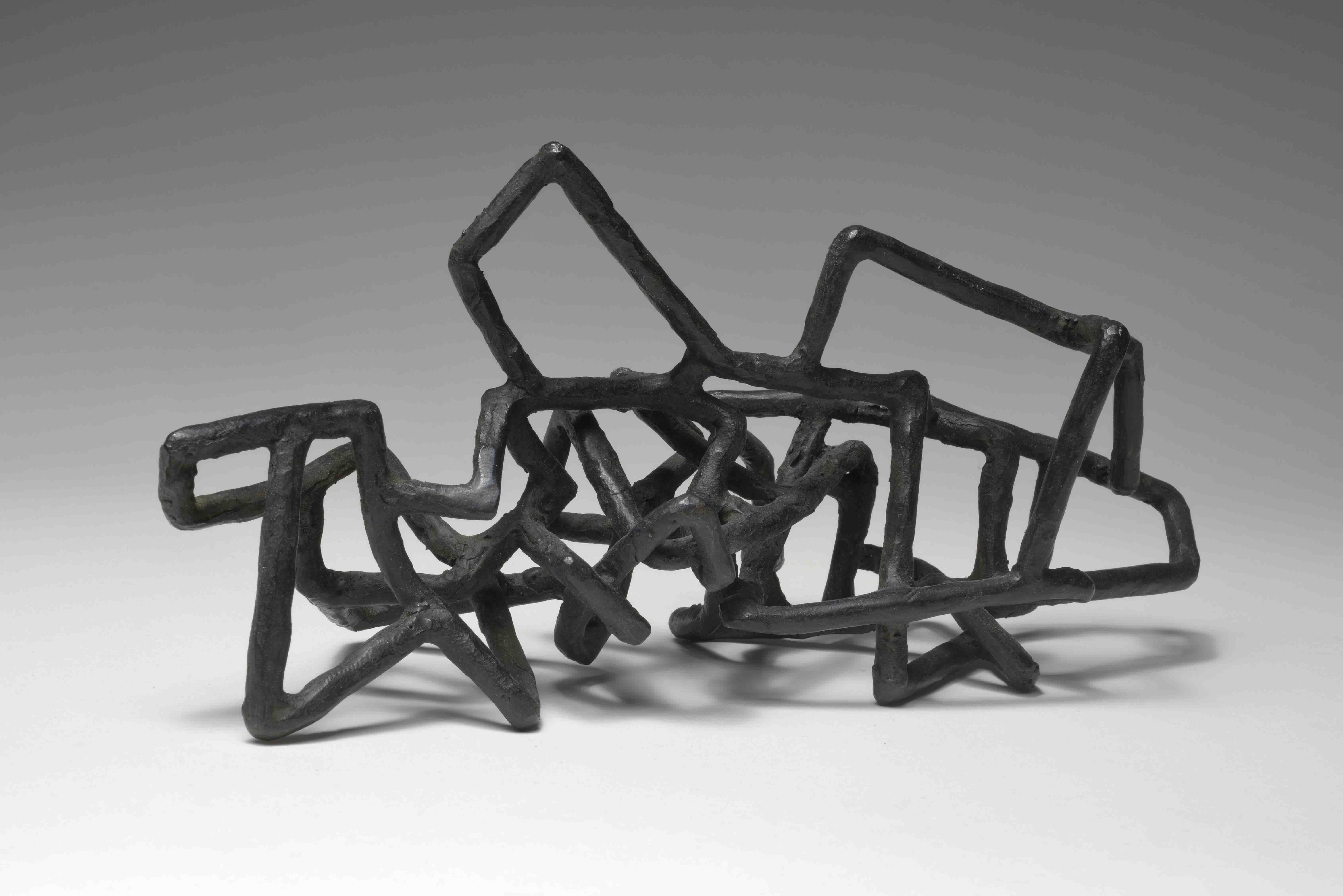 Zig Zag by Eric de Dormael, Galerie Negropontes in Paris, France. One of a kind sculpture in bronze

Éric de Dormael is an unconventional artist, his trajectory far from the beaten track. Trained at the Saint-Luc school in Tournai and at the Atelier