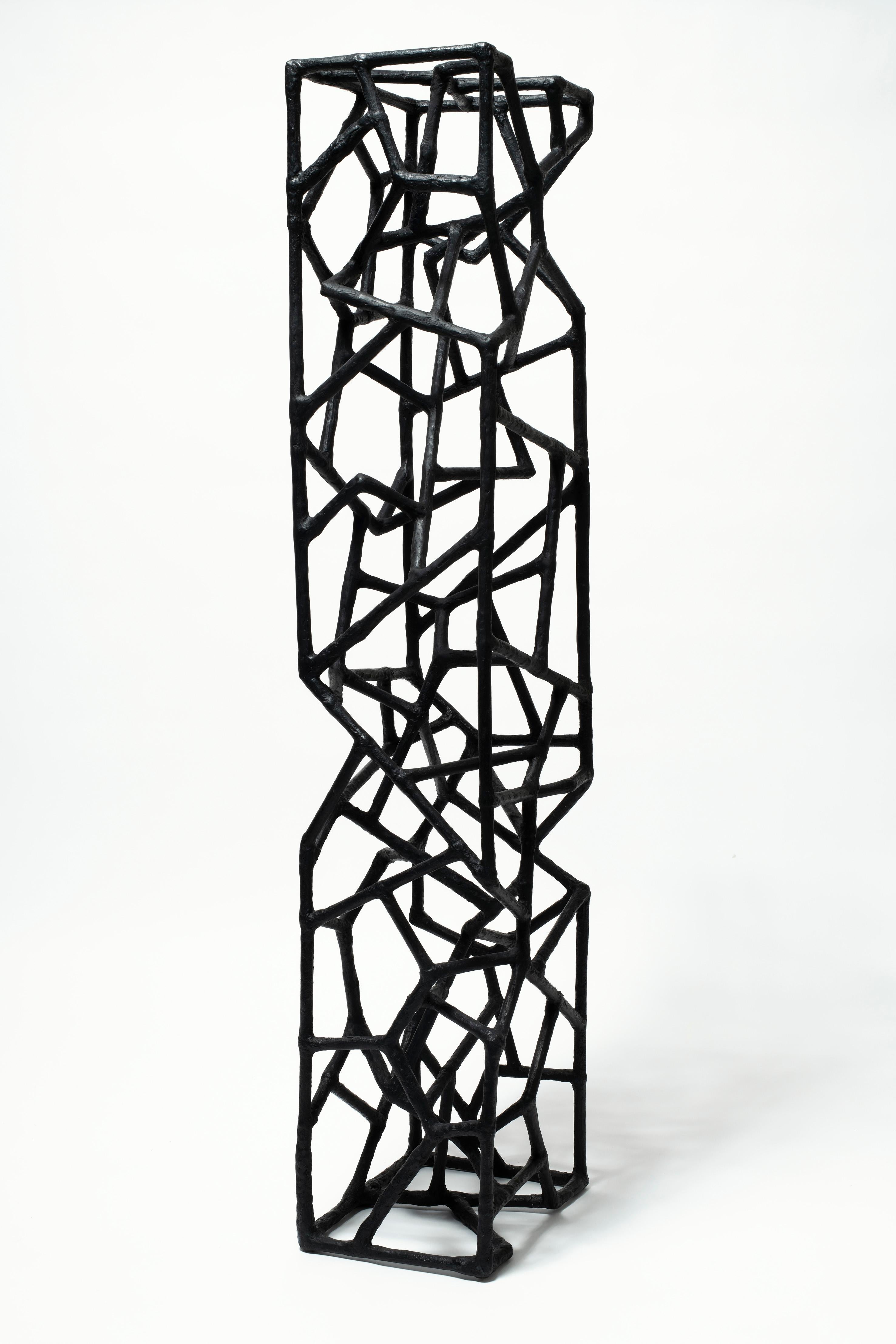 César Two by Eric de Dormael, Galerie Negropontes in Paris, France. One of a kind plaster with patina sculpture

Éric de Dormael is an unconventional artist, his trajectory far from the beaten track. Trained at the Saint-Luc school in Tournai and at