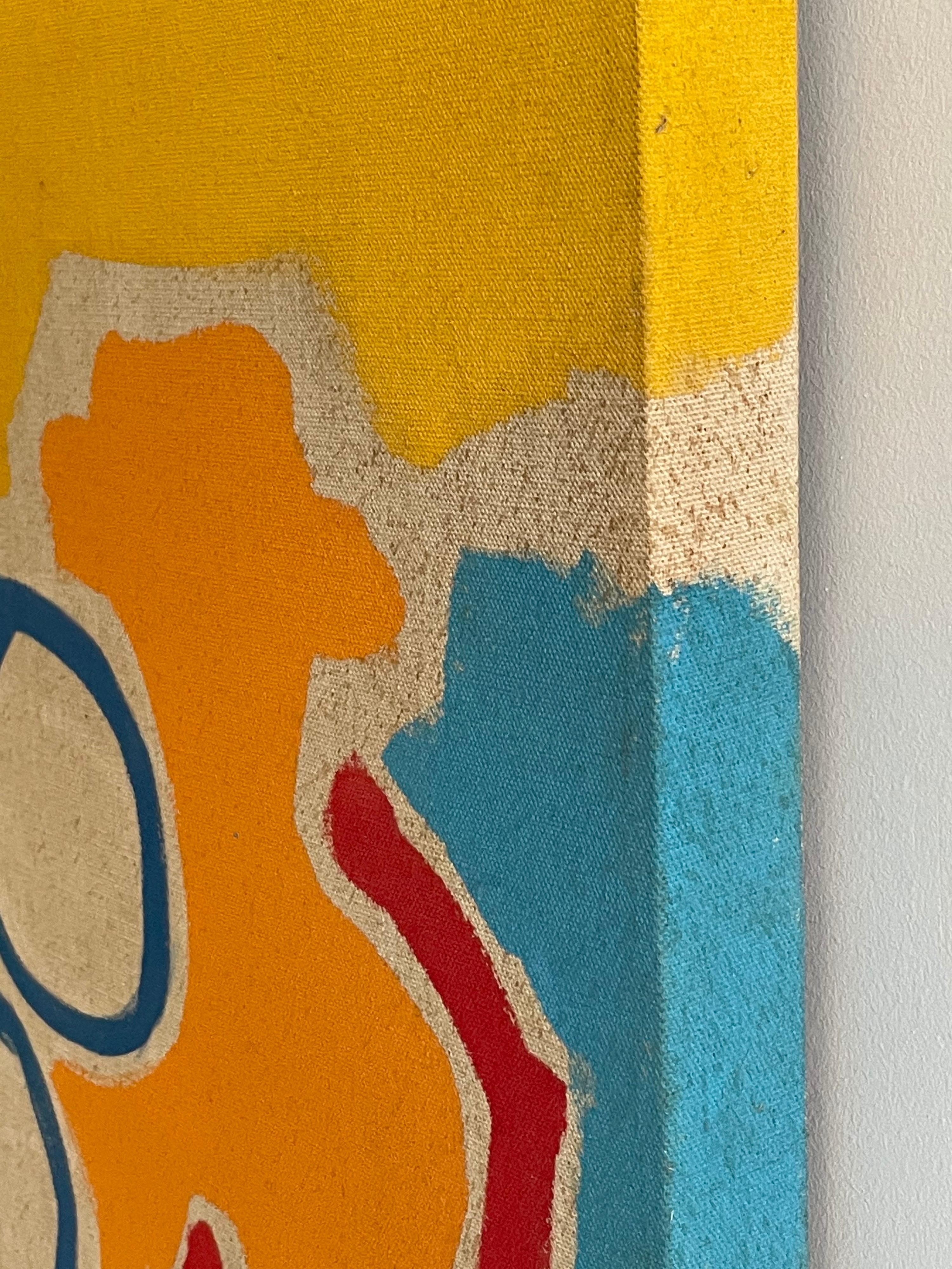 Late 20th Century Eric Dennard Painting For Sale