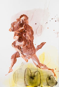 Eric Fischl, Dancer Suite (Red Couple), pigment print on Somerset Paper