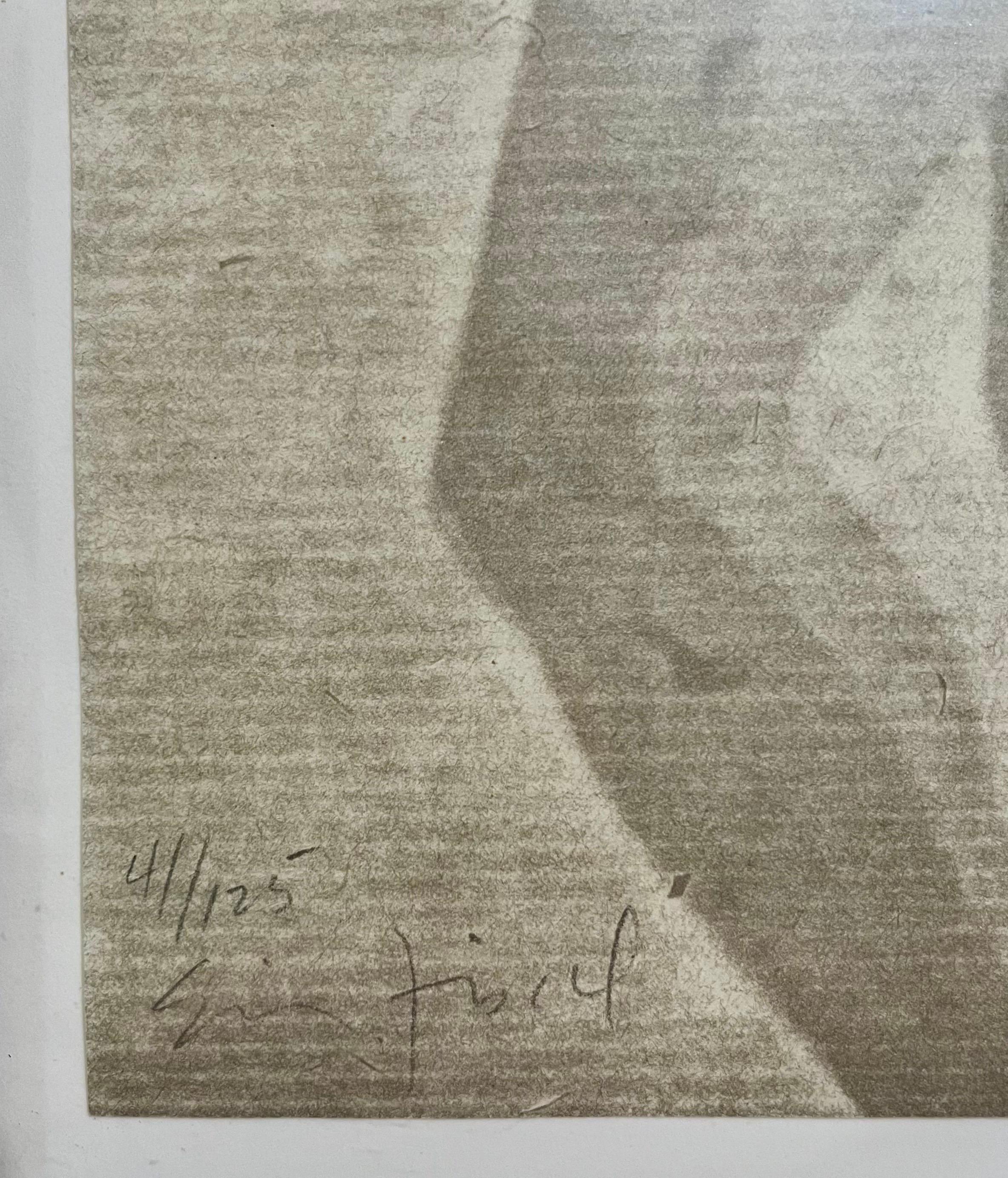 Eric Fischl Hand Signed Lithograph Figures on the Beach Pictures Generation Art For Sale 3
