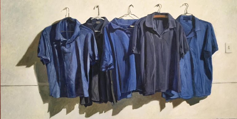 Eric Forstmann Still-Life Painting - Blue Notes