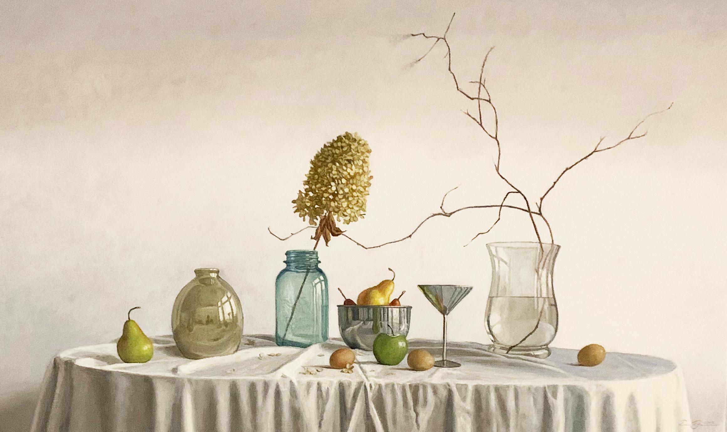 Eric Forstmann Still-Life Painting - Still Life with Martini