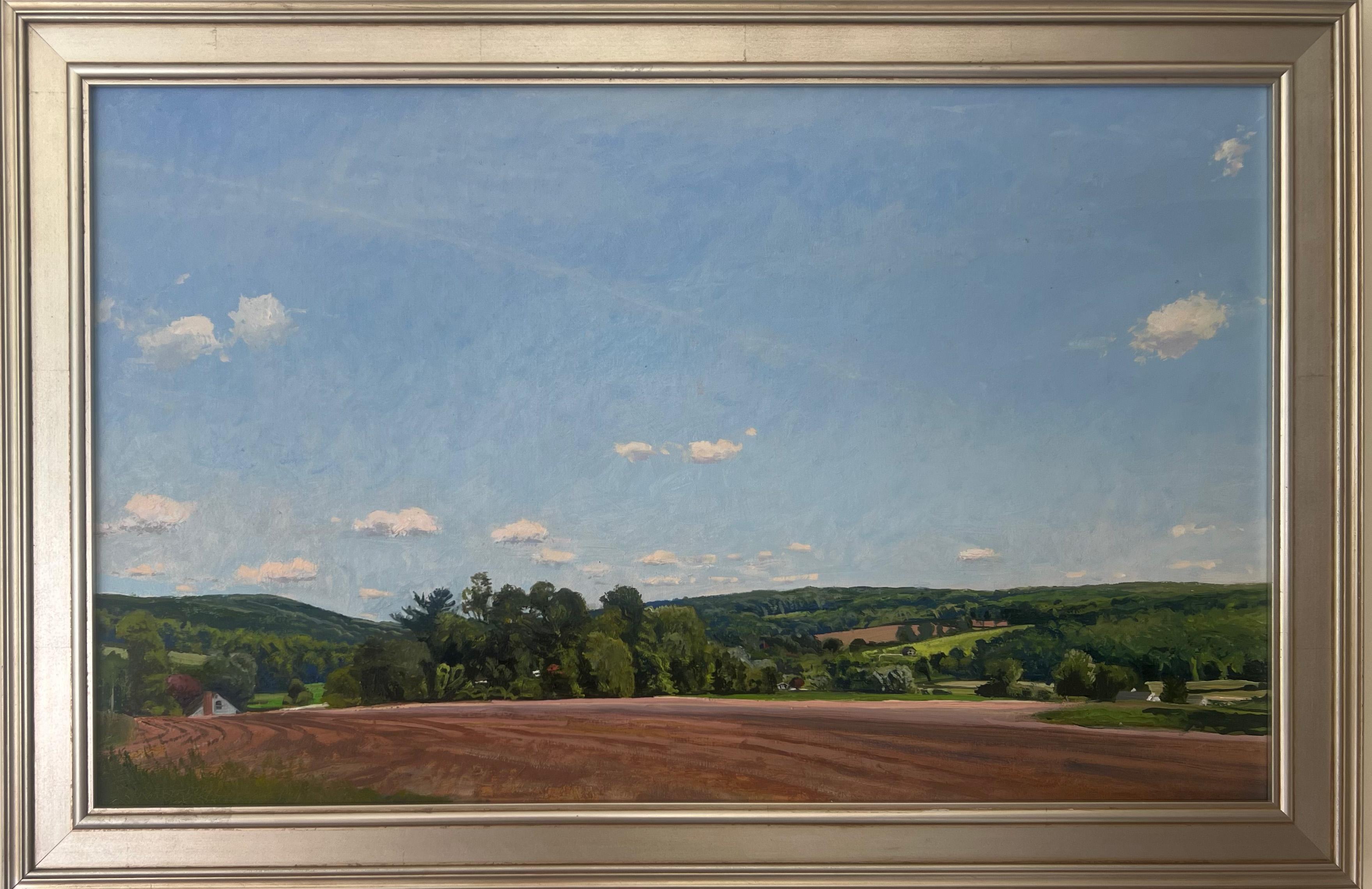 Tannerville Anfang Sommer – Painting von Eric Forstmann