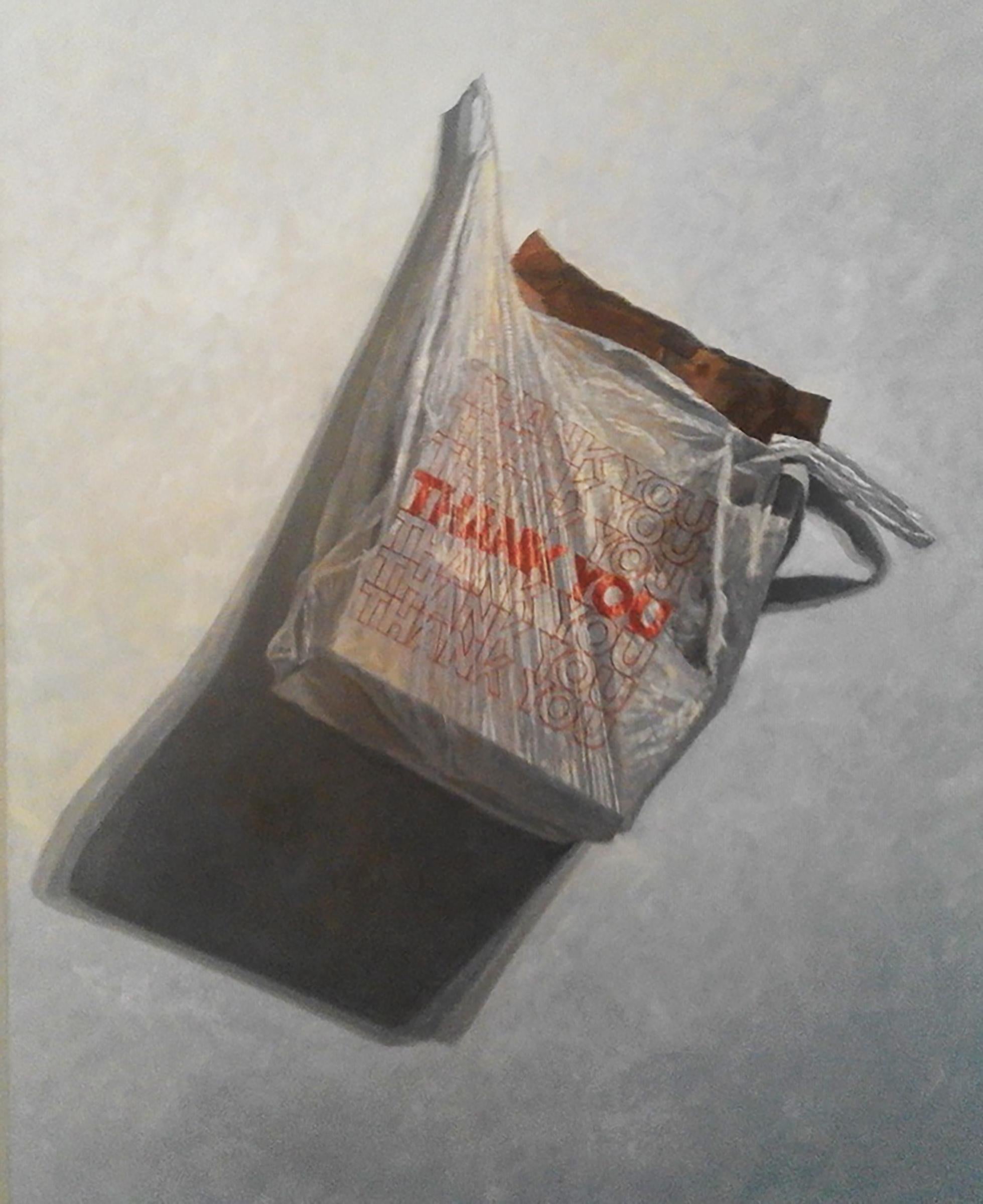 Eric Forstmann Still-Life Painting – Vielen Dank für nichts