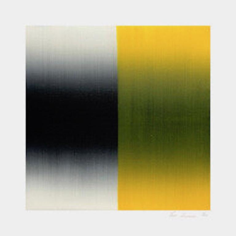Eric Freeman Abstract Print - Shift (Yellow)