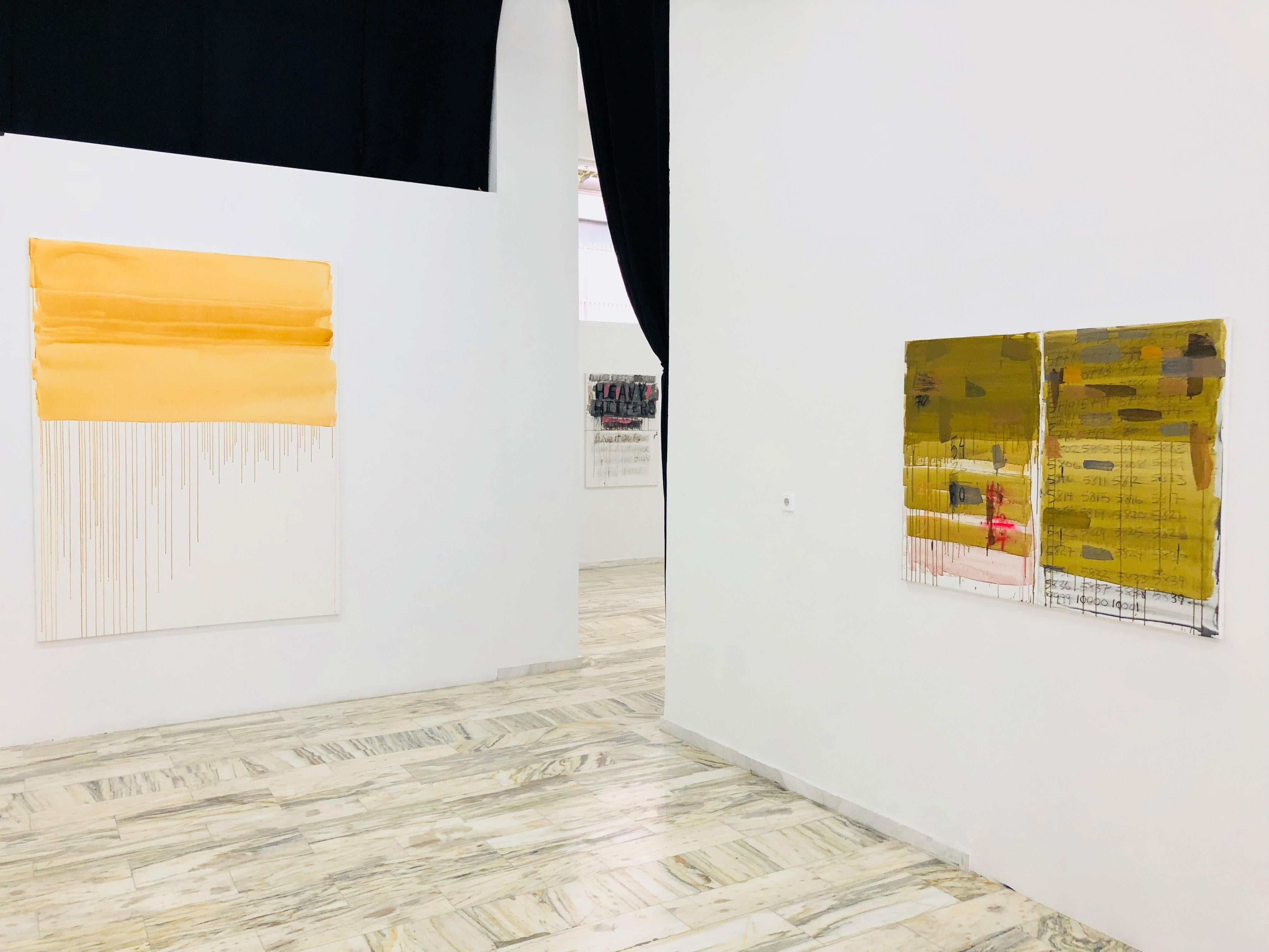 Il calendario - Abstract Painting Marrone di Eric Friedmann