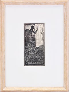 Eric GIll, Dilecti Mei Pulsantis, gravure sur bois, 1930