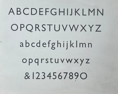 Letras de prueba Gill