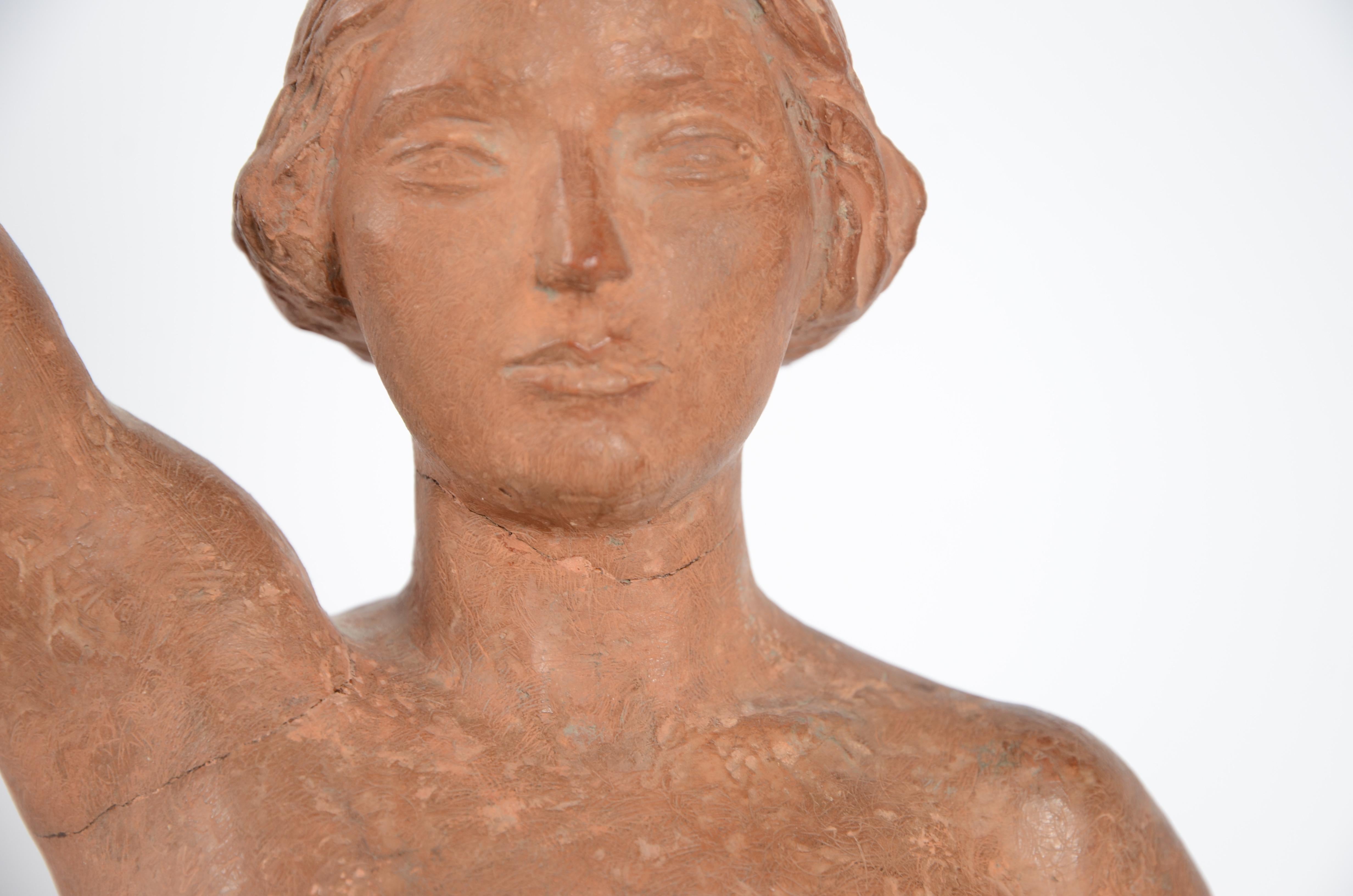 Eric Grate, Sculpture, Terracotta 4