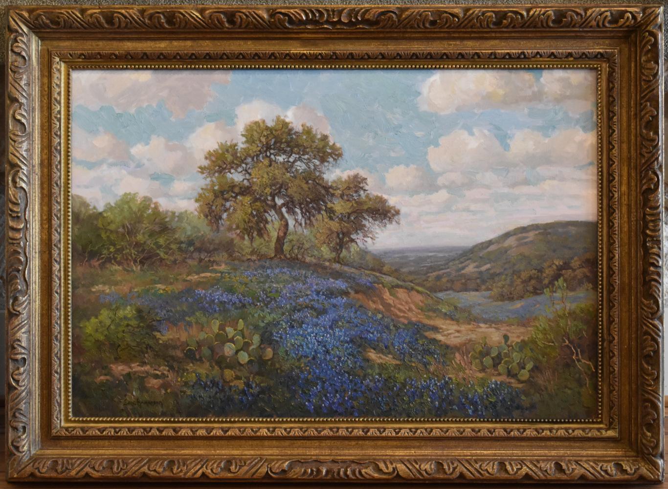 texas bluebonnet painting