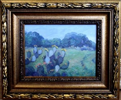 "South Texas Cactus" Prickley Pear Cactus Texas Hill Country