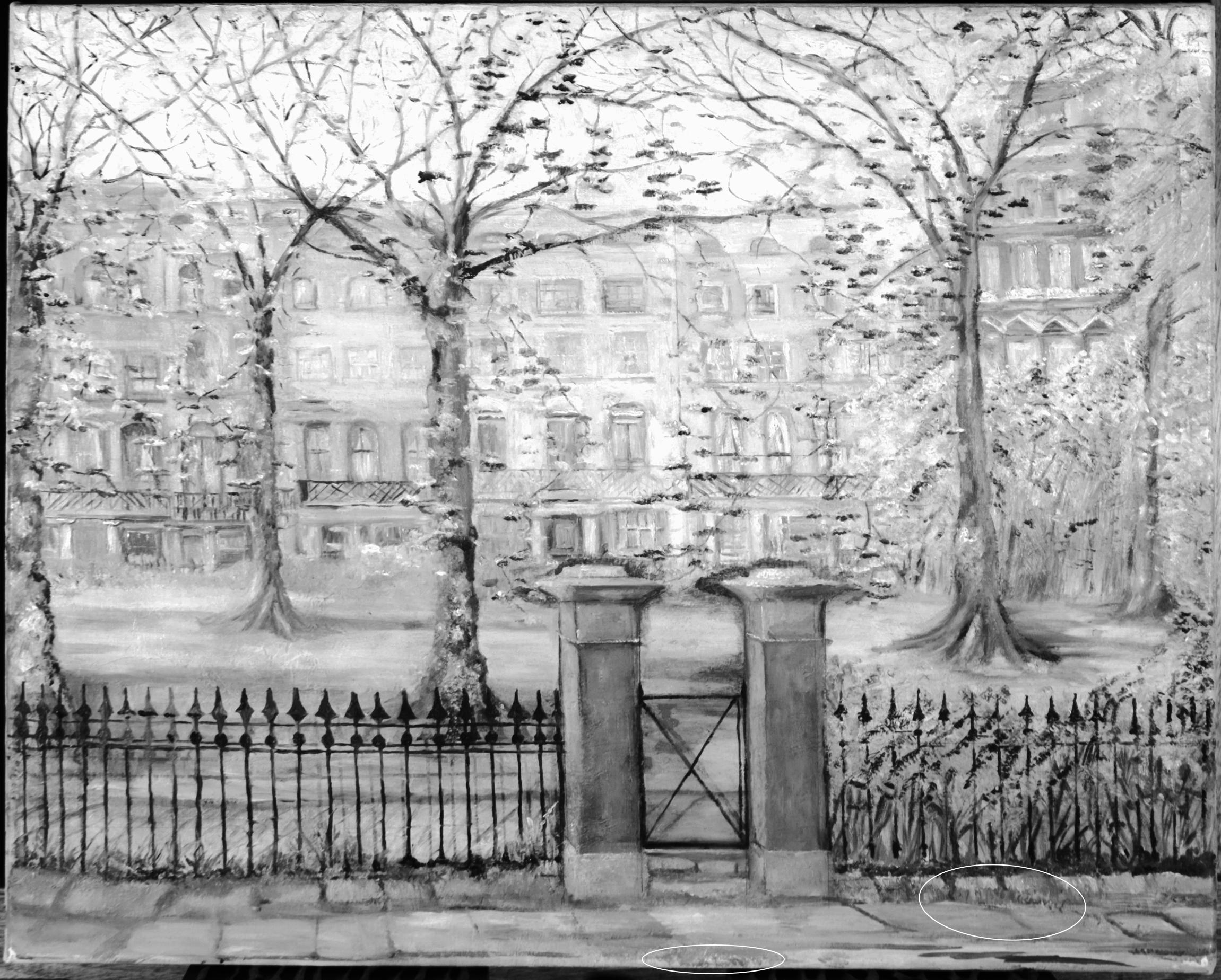Jardins de Brunswick Square, Londres. en vente 3