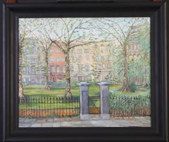 Brunswick Square Gardens, London.