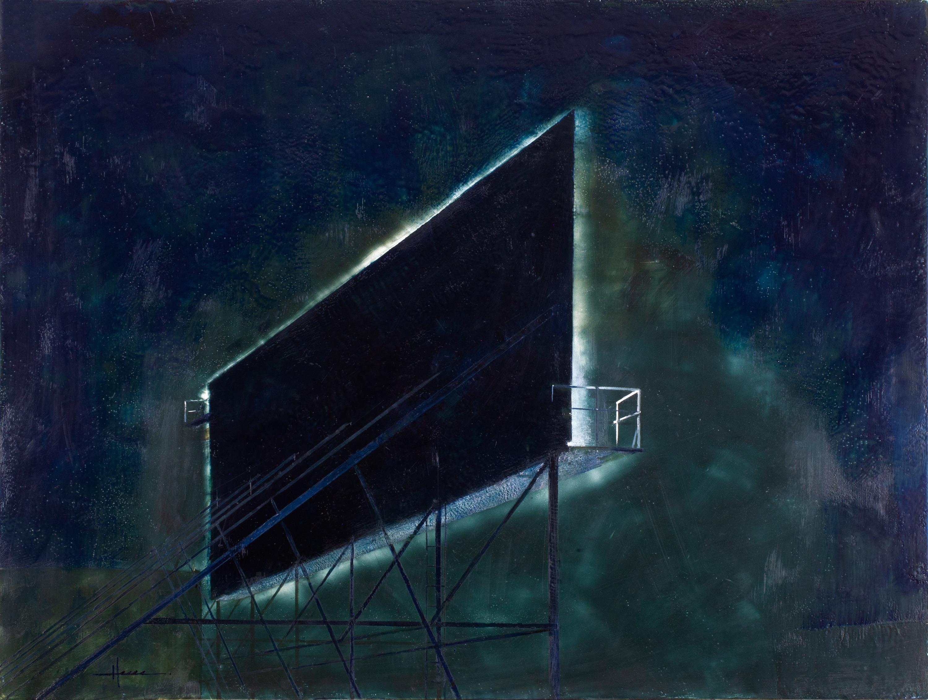Eric Hesse Landscape Painting - Highlit