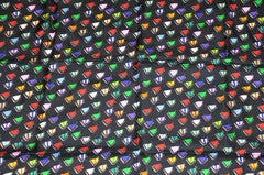 Eric Holch Bold Whimsical "Camping" Silk Scarf