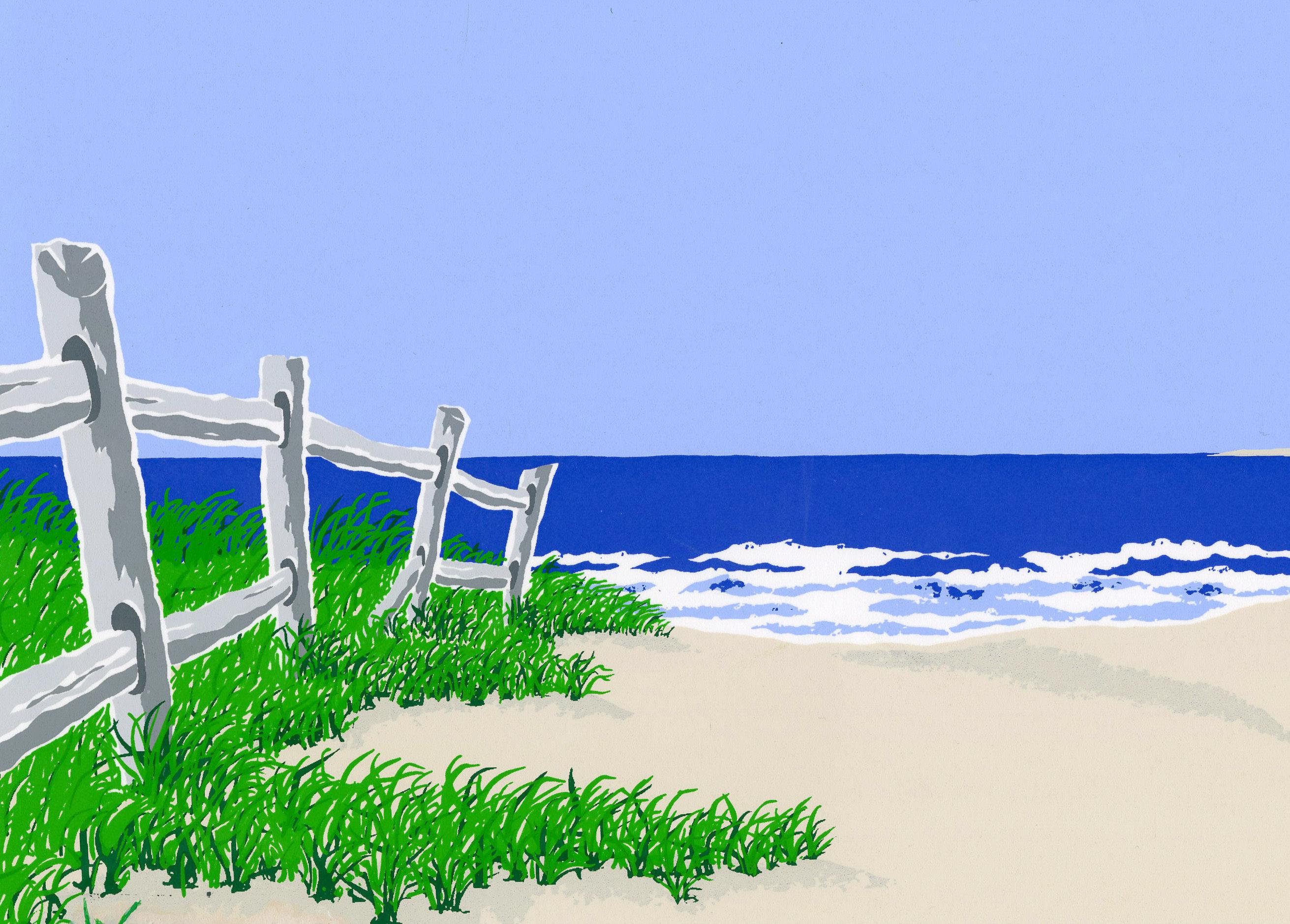 La vie est une plage - Print de Eric Holch