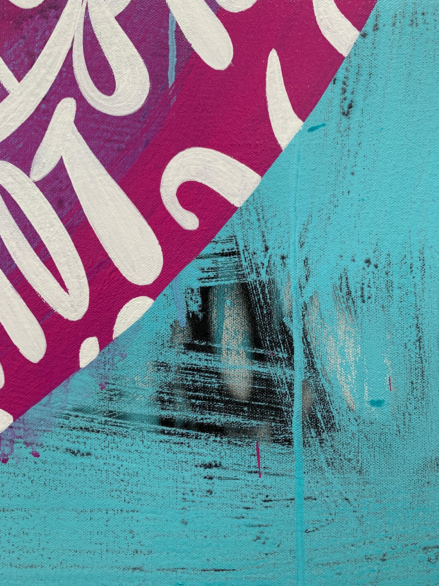 Eric Inkala Golden Dawn Eric Inkala Pop Art Graffiti David Bowie Lyrics Music Purple Teal For Sale At 1stdibs