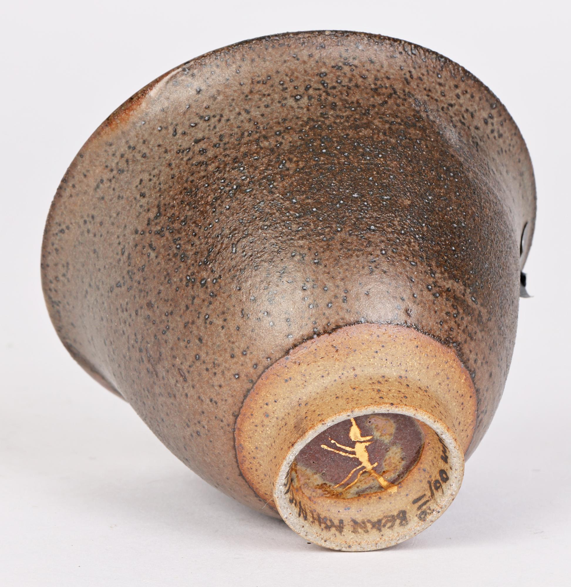 Eric James Mellon Studio Pottery Experimental Glazed Cup 2006  For Sale 2