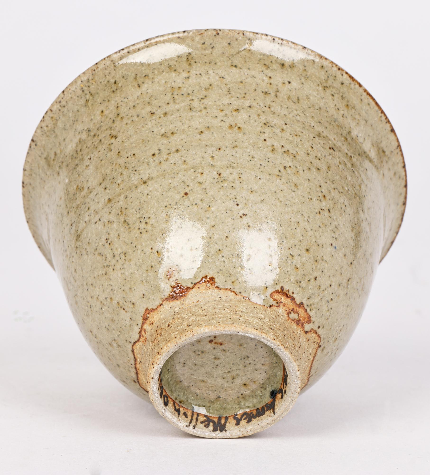 Eric James Mellon Studio Pottery Experimental Glazed Cup, 2006  For Sale 4