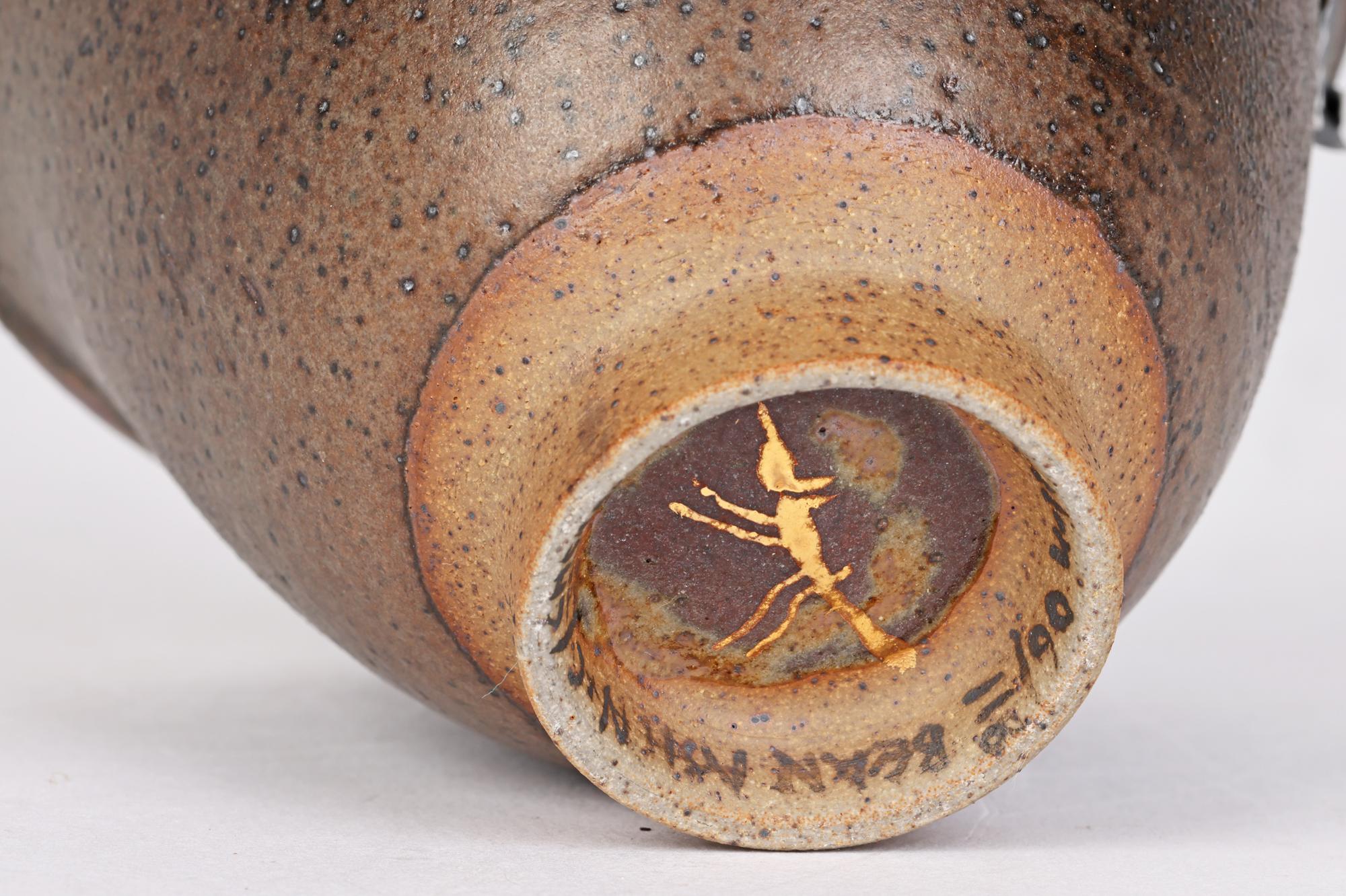 Eric James Mellon Studio Pottery Experimental Glazed Cup 2006  For Sale 4