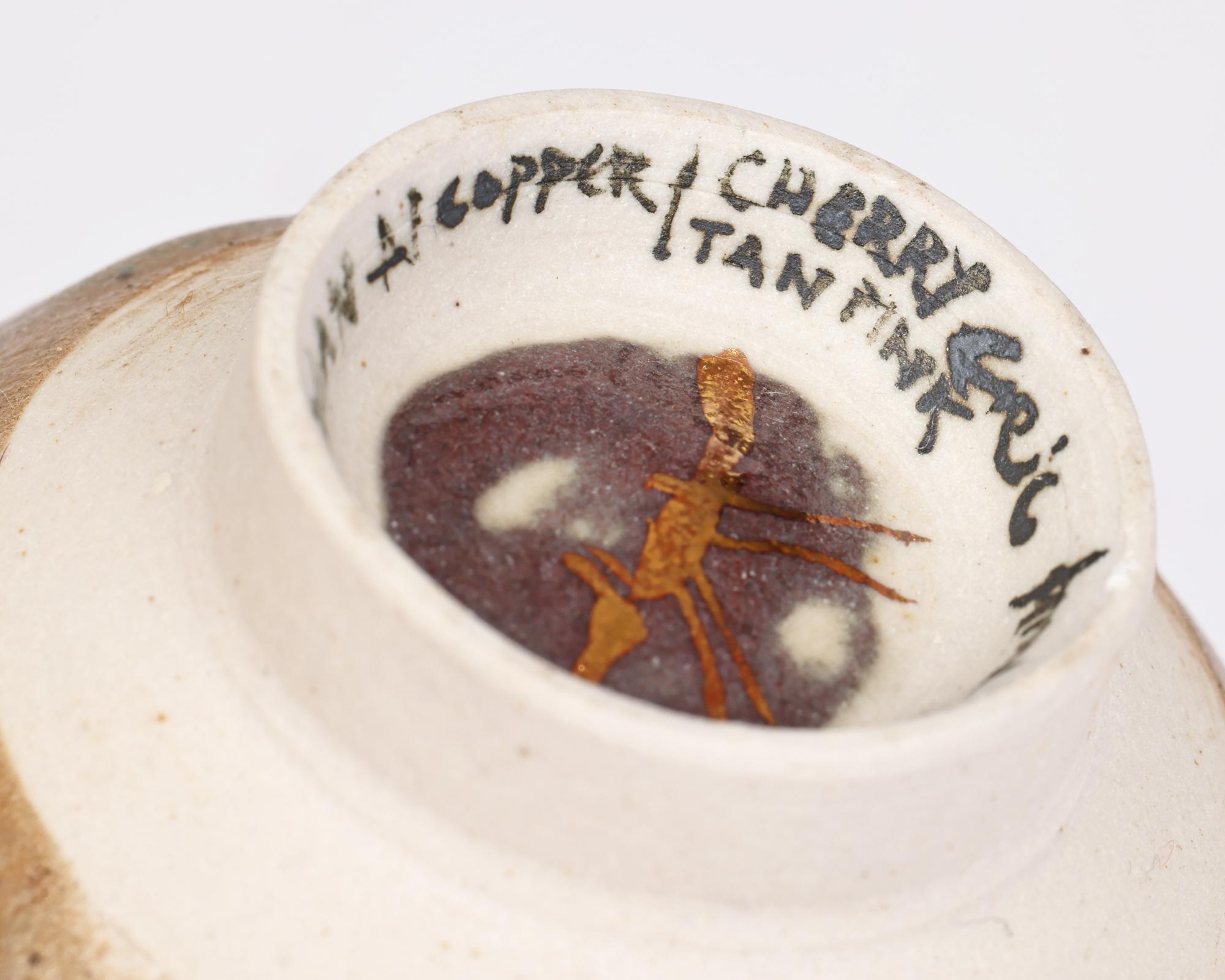 Tasse émaillée expérimentale en poterie du studio Eric James Mellon, 2006  en vente 9