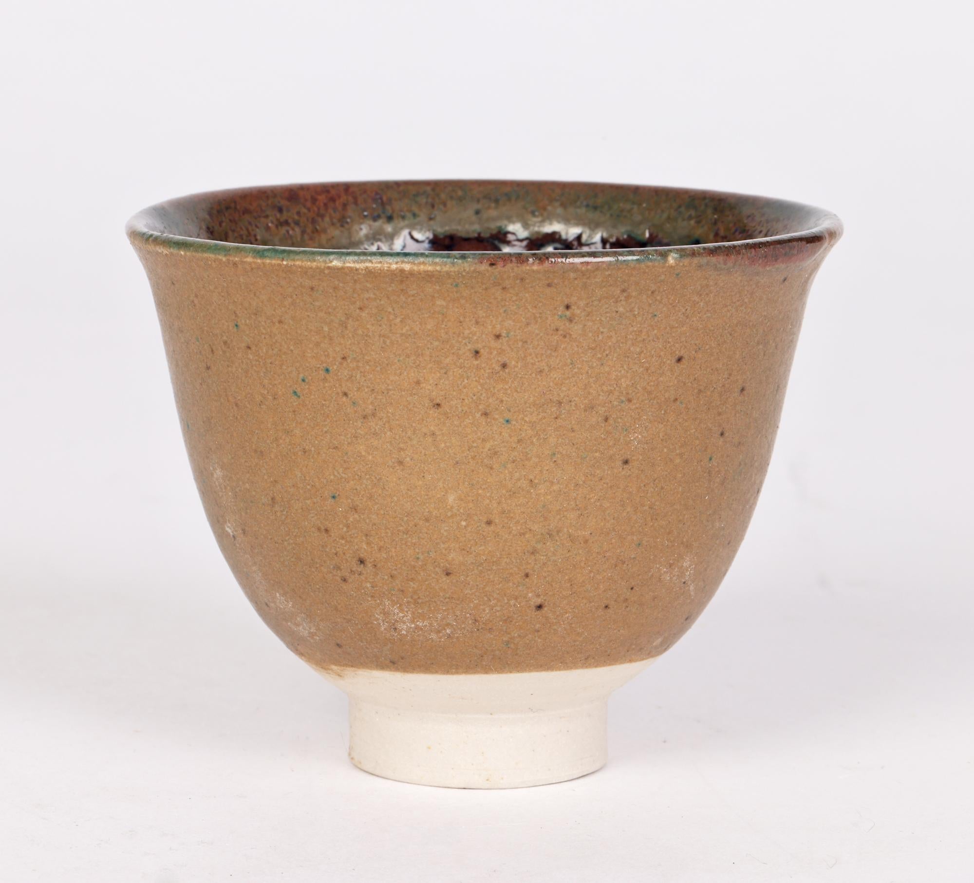 Eric James Mellon Studio Pottery Experimental Glazed Cup, 2006  For Sale 10