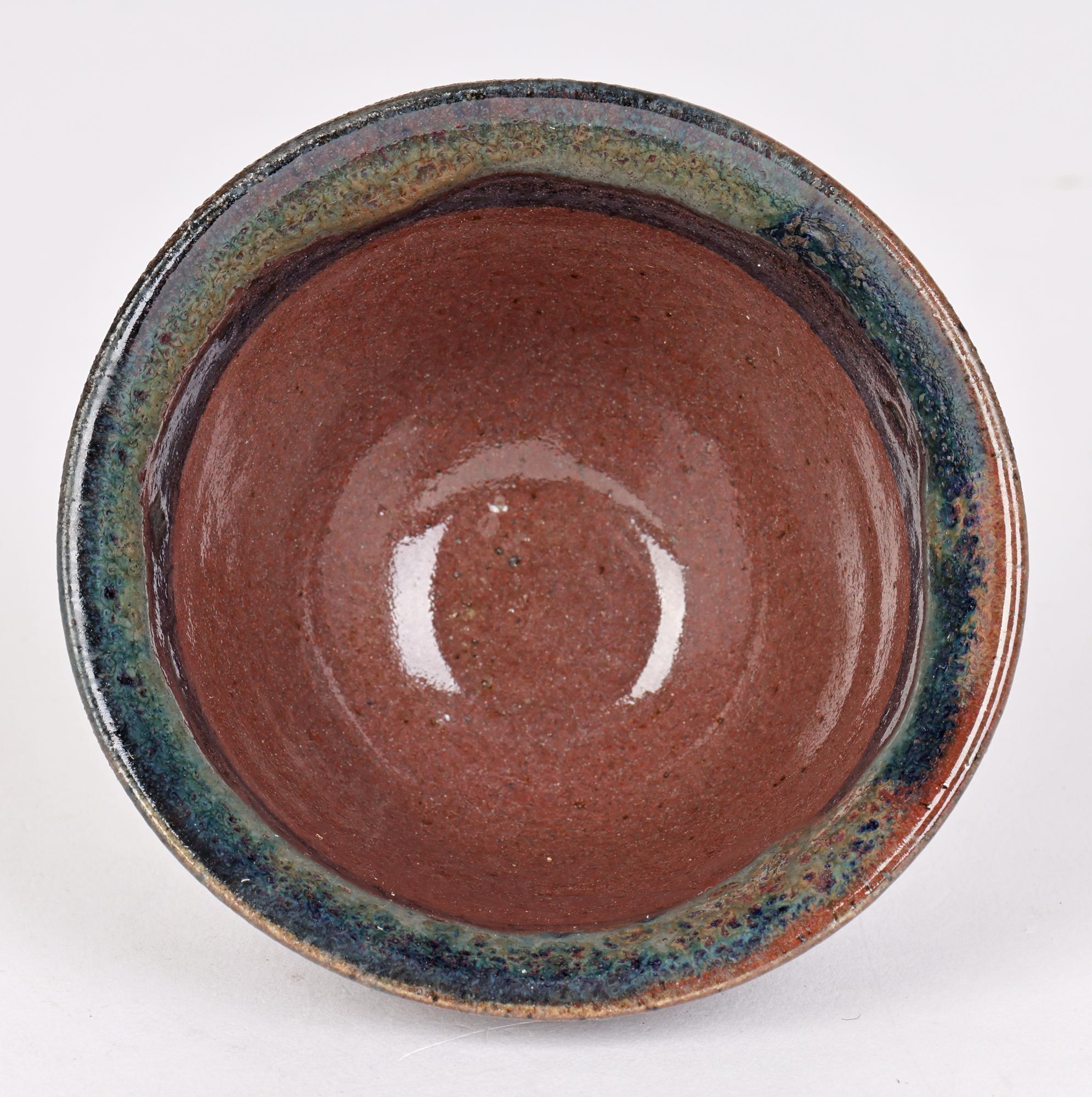 Eric James Mellon Studio Pottery Experimental Glazed Cup 2006  In Good Condition For Sale In Bishop's Stortford, Hertfordshire
