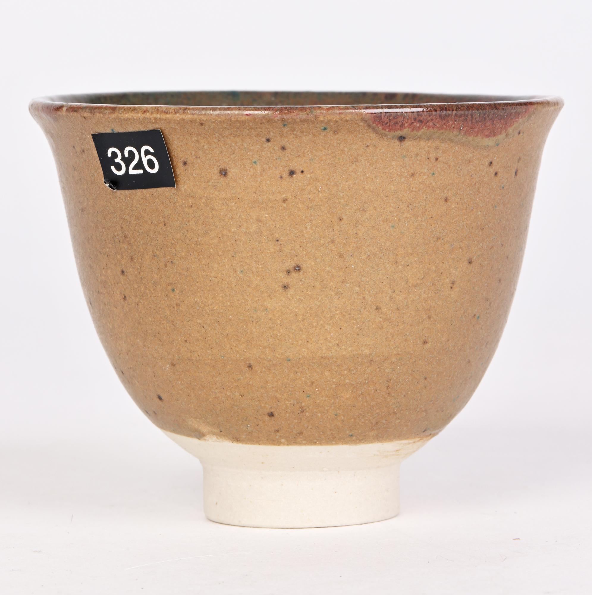 Eric James Mellon Studio Pottery Experimental Glazed Cup, 2006  For Sale 1
