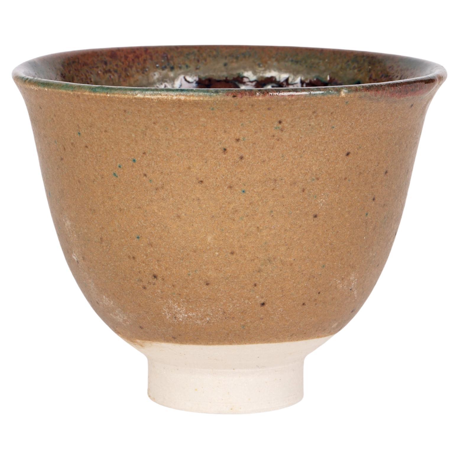 Eric James Mellon Studio Pottery Experimental Glazed Cup, 2006  For Sale