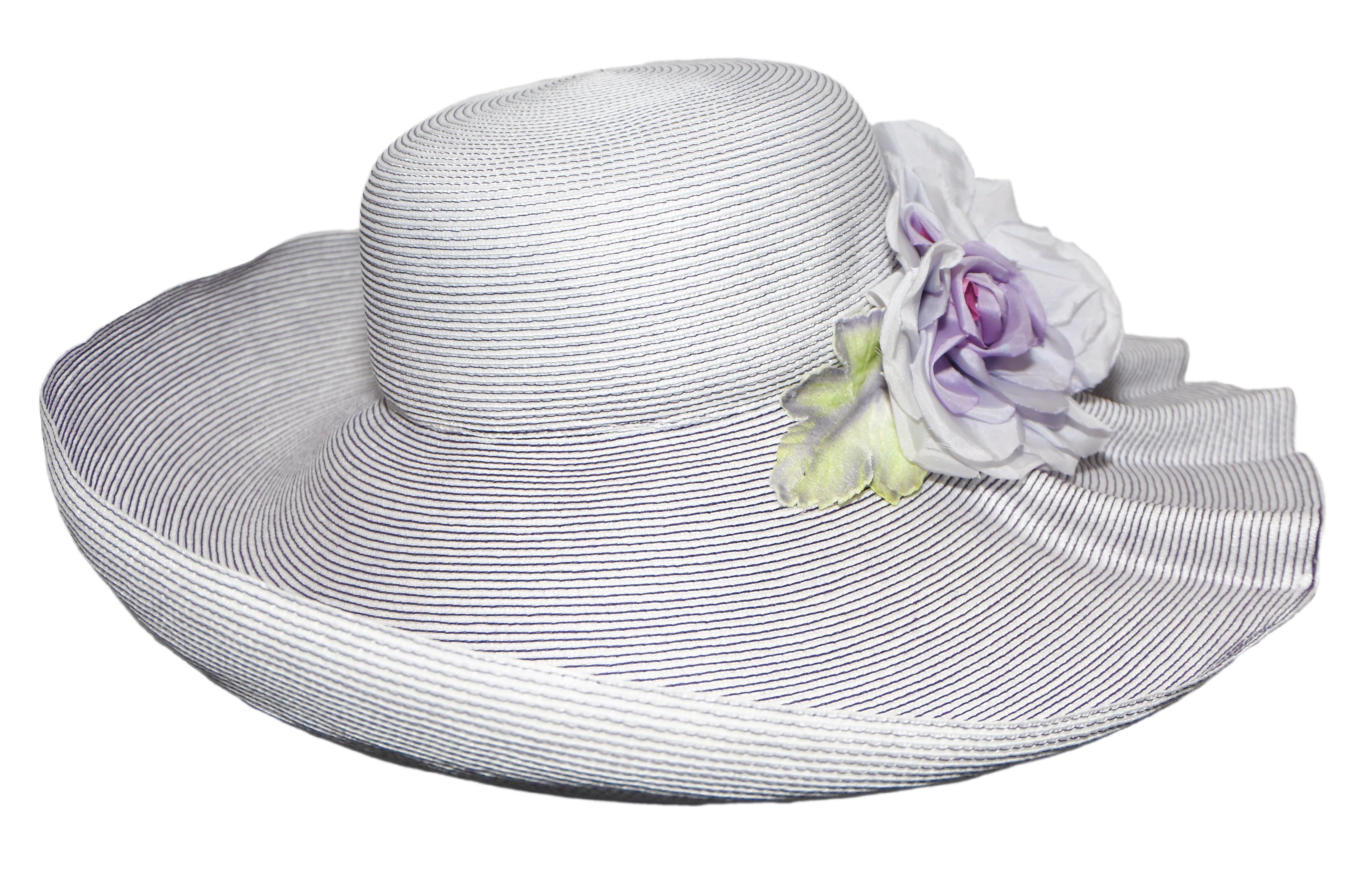 Women's Eric Javits Lavender Straw Hat