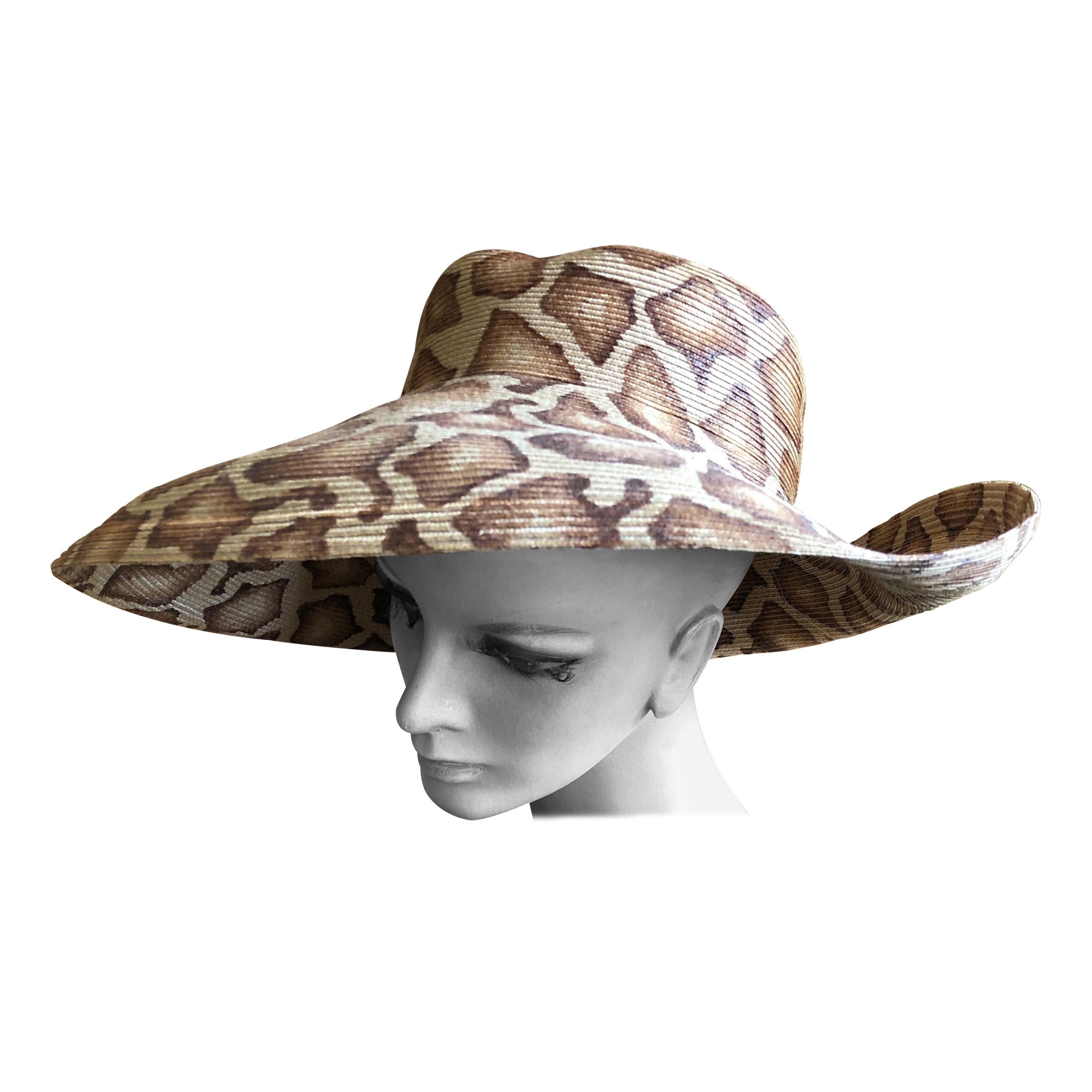eric javits wide brim hat