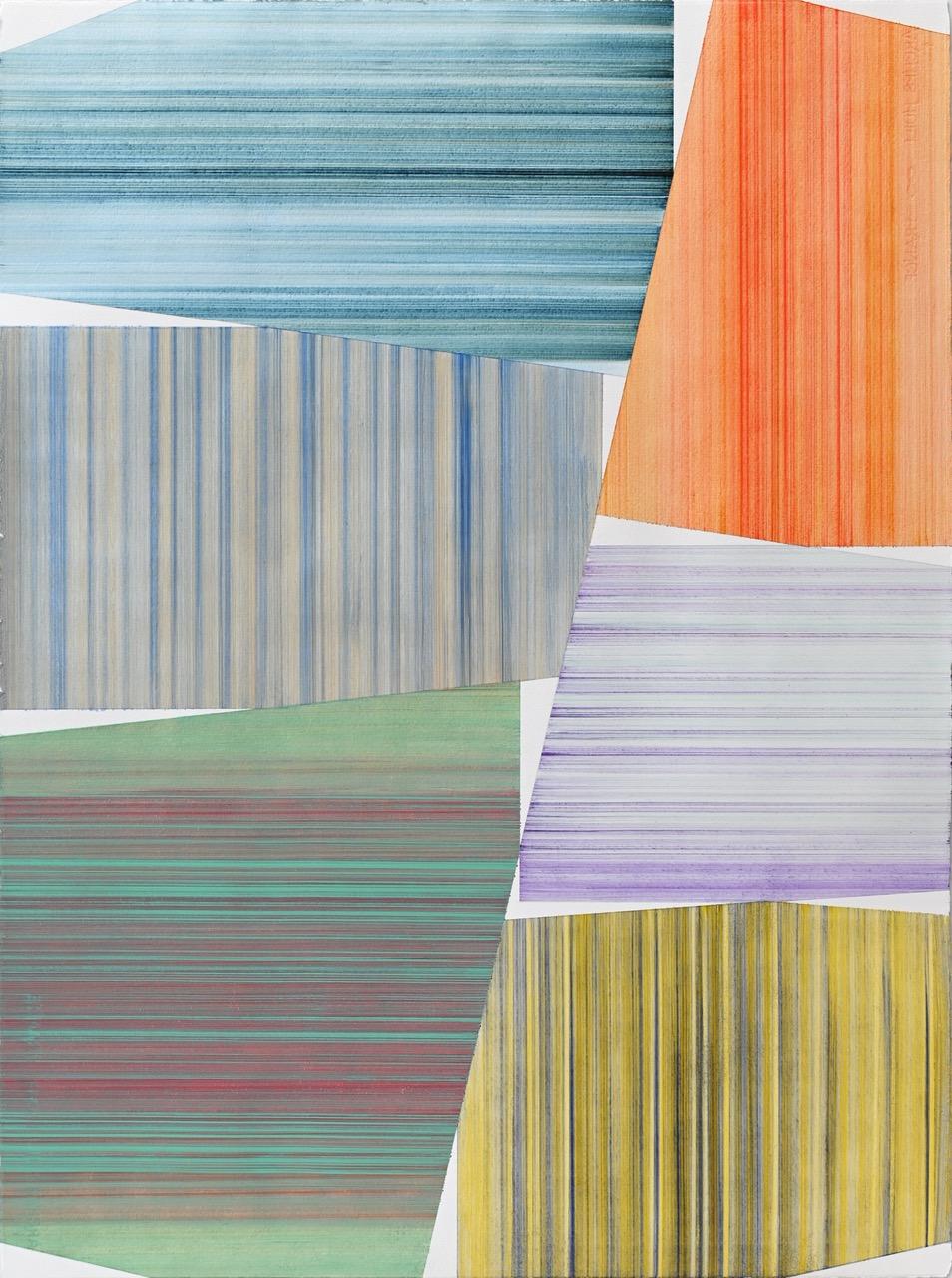 Abstract Painting di Eric Johnson - Erick Johnson "Edge Sense 4" 2026