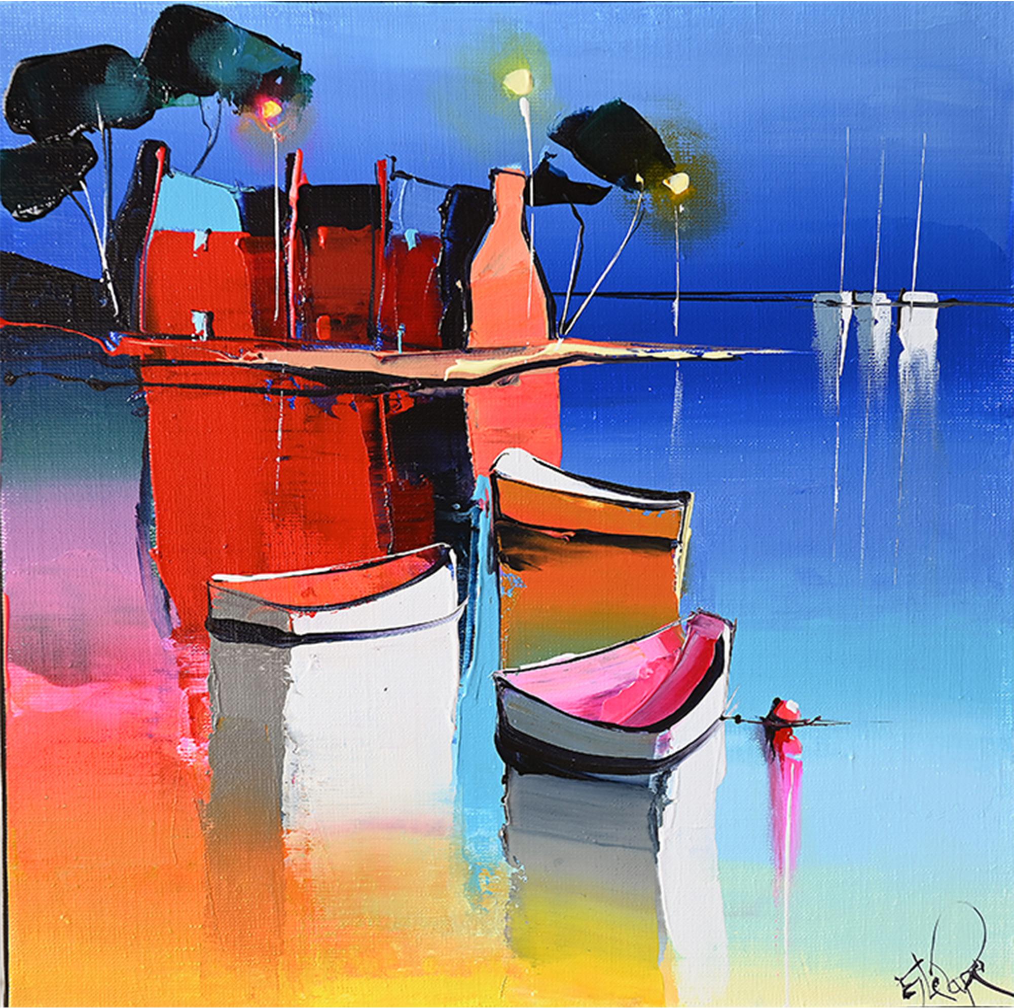 ﻿﻿Framing is included - please note that the frame will add a few inches all around.

Eric Le Pape
After a maritime career punctuated by numerous travels and adventures on the open sea, I decided to return to my first passion: painting. I soaked in