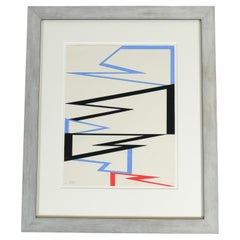 Eric Lennarth (1926-2020), titel A2, Gouache on paper