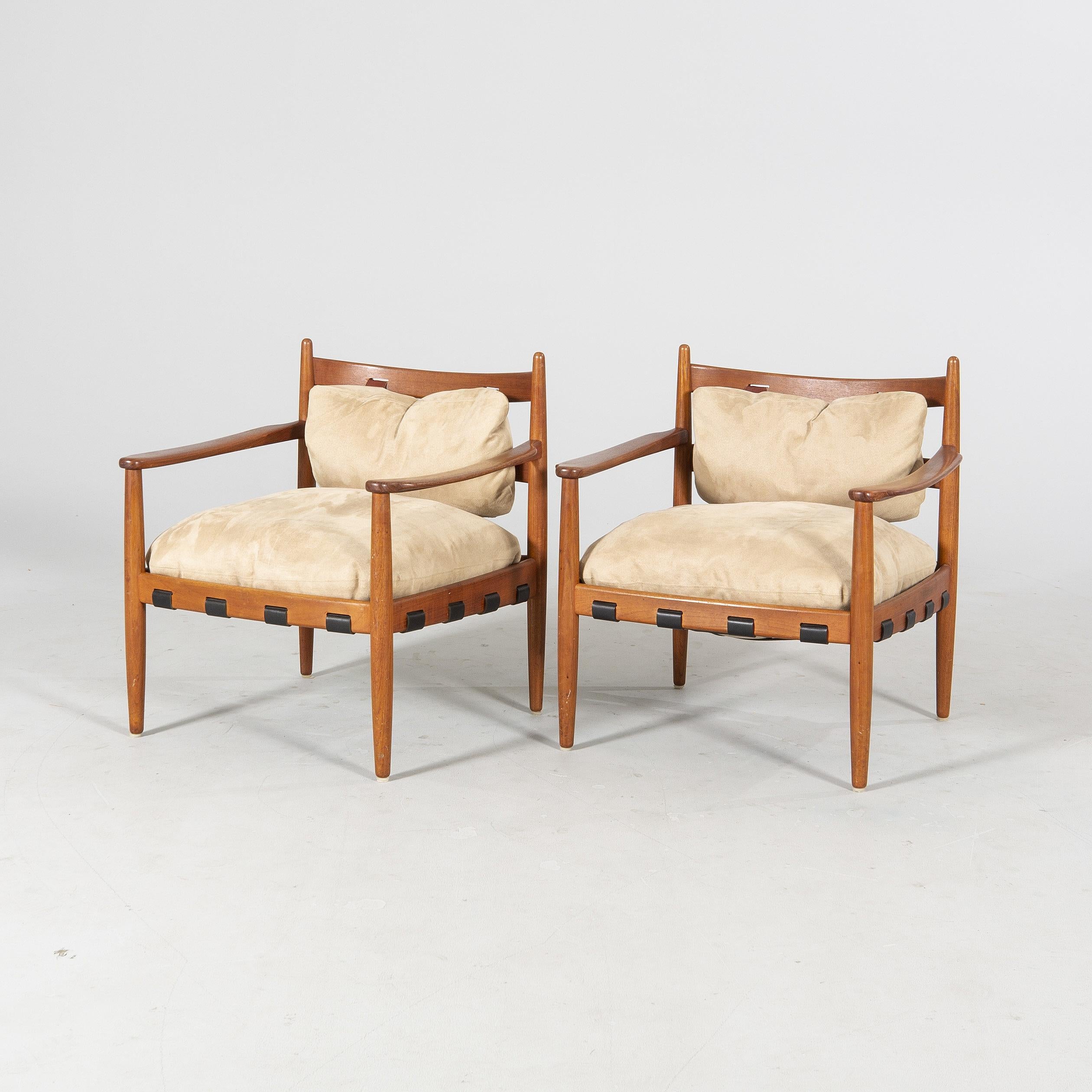 Fauteuil Cadett d'Eric Merthen par Ire Mobler, Suède, années 1960 Bon état à Paris, FR