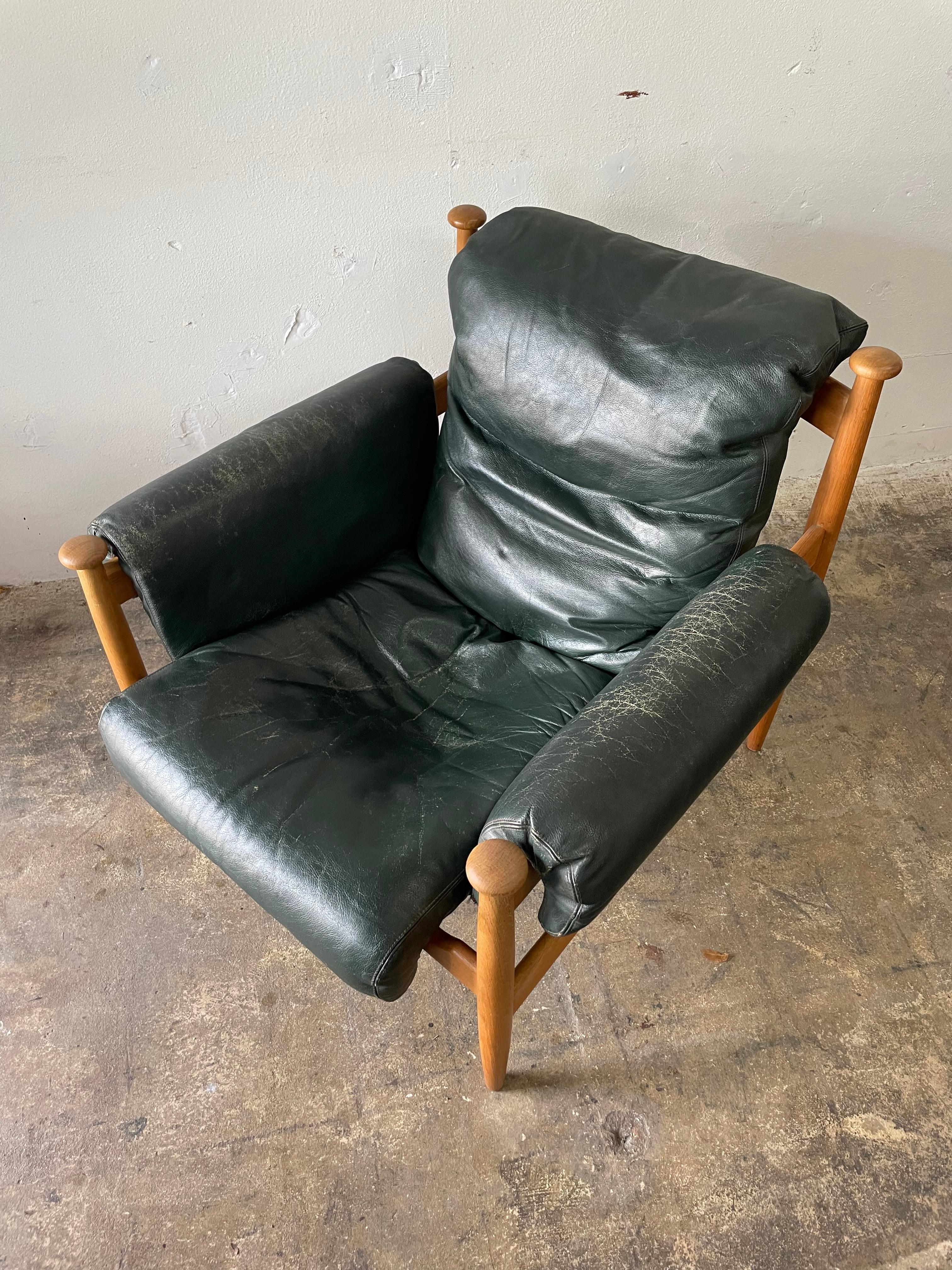 Danish Eric Merthen “Amiral” Chair Mid Century Modern For Sale