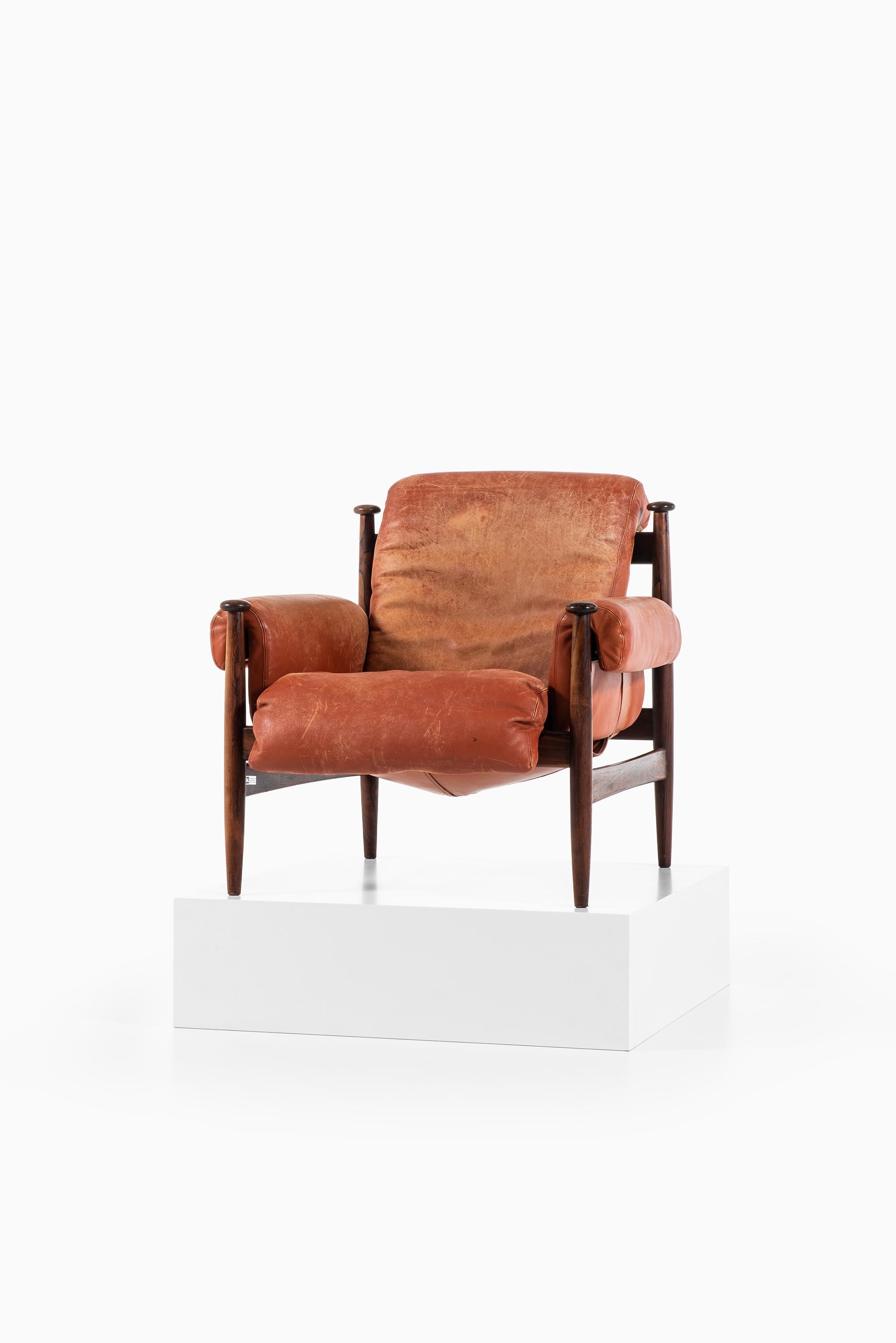 Eric Merthen Amiral Easy Chair, hergestellt von Ire Mbler in Schweden (Skandinavische Moderne)