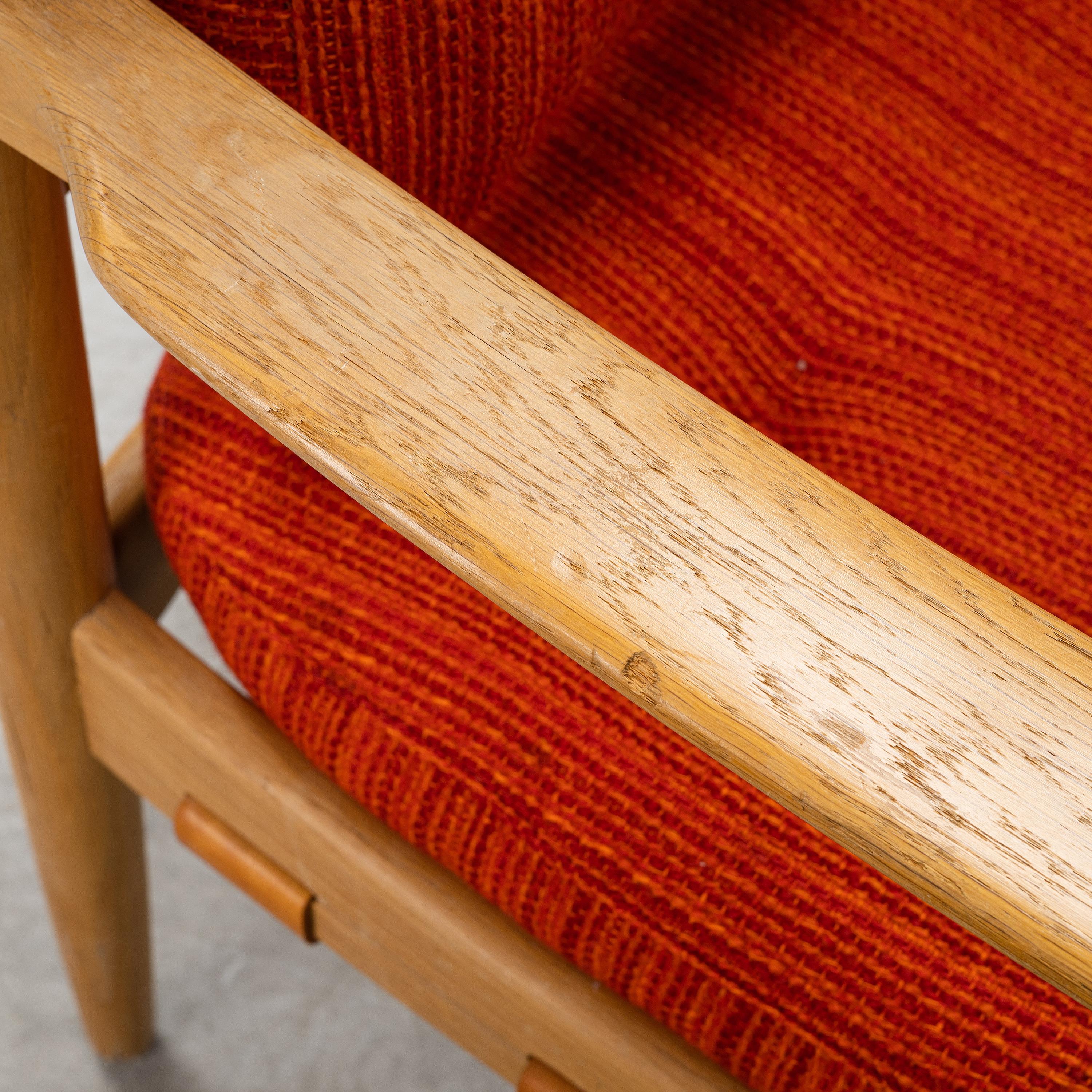 Eric Merthen, Easy Chairs aus Eichenholz Cadett, Sweeden, 1960er Jahre (Skandinavische Moderne) im Angebot