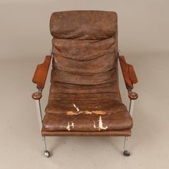 ERIC MERTHEN armchair,  "Kronsästolljen"  AB Dahléns Industry, Sweden 1960