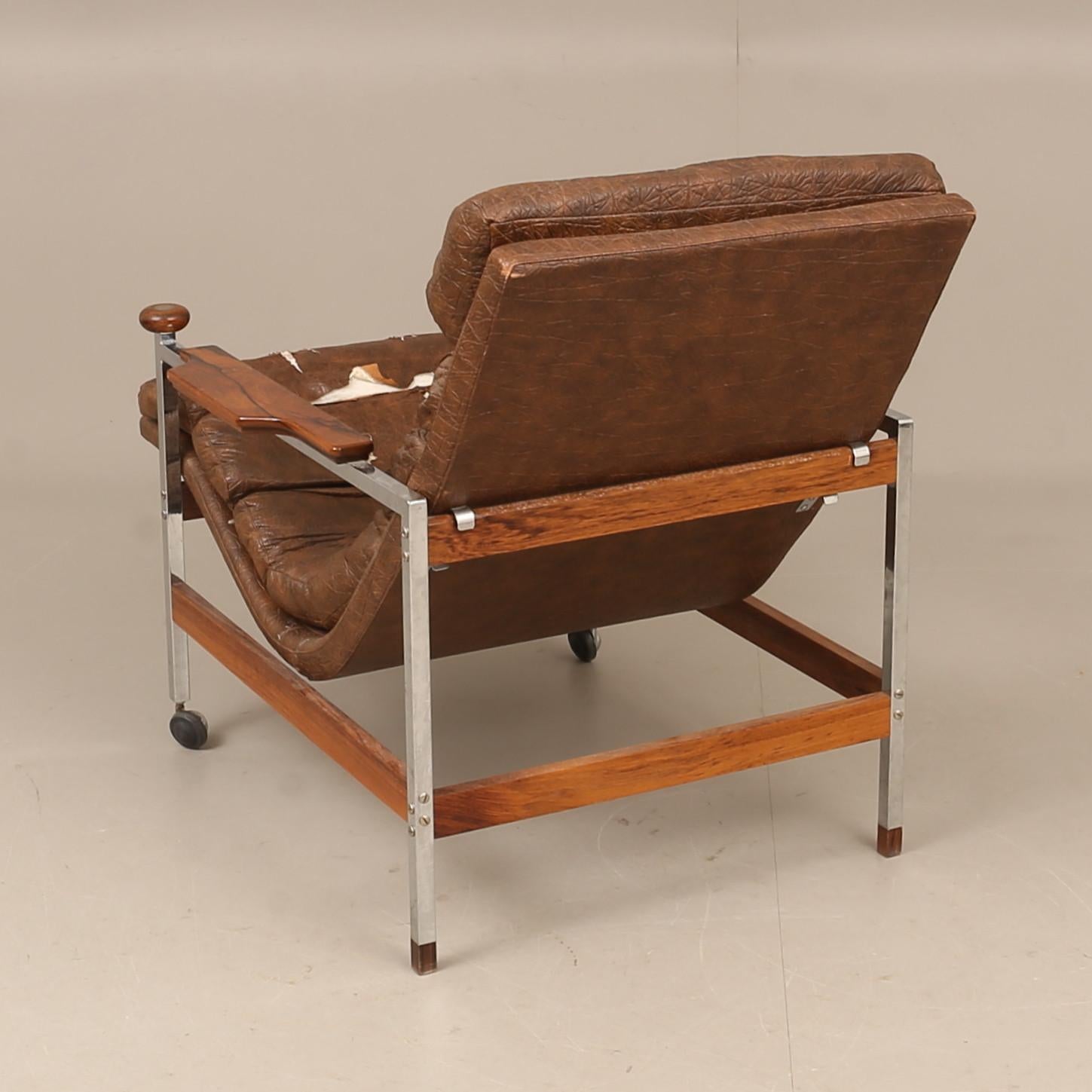 Mid-Century Modern Fauteuil ERIC MERTHEN  