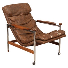 ERIC MERTHEN armchair,  "Kronsästolljen"  AB Dahléns Industry, Sweden 1960