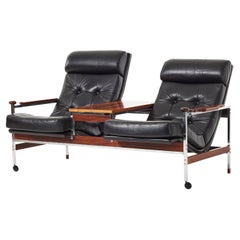 ERIC MERTHEN Sofá "Kronfotöljen" AB Sillón Dahléns Industria Dinamarca 1960