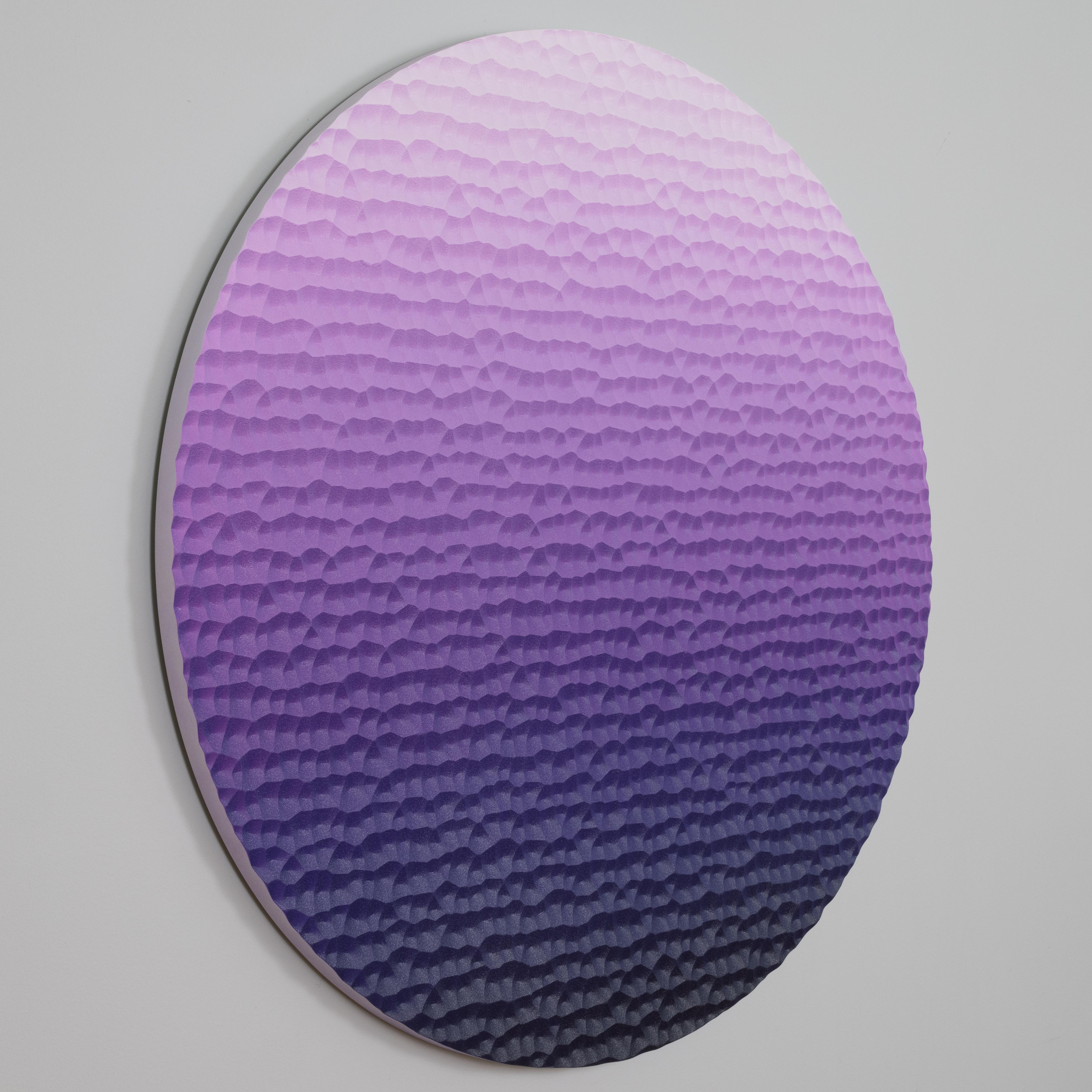 Eric Moore – Lavendelfarbener Sonnenuntergang, Gemälde 2024 im Angebot 1