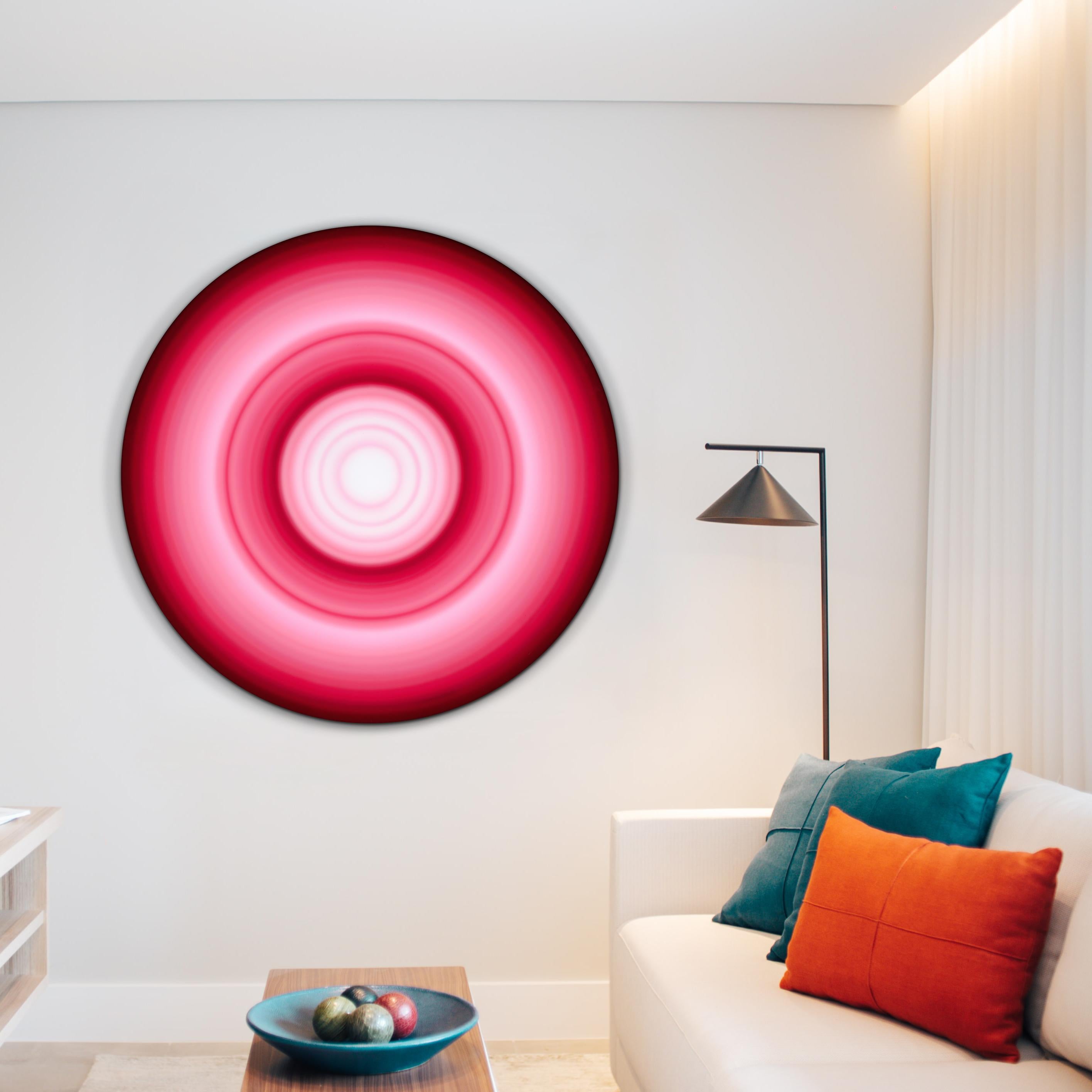 Eric Moore - Pyrrole Rubine Red, Painting 2020 For Sale 1