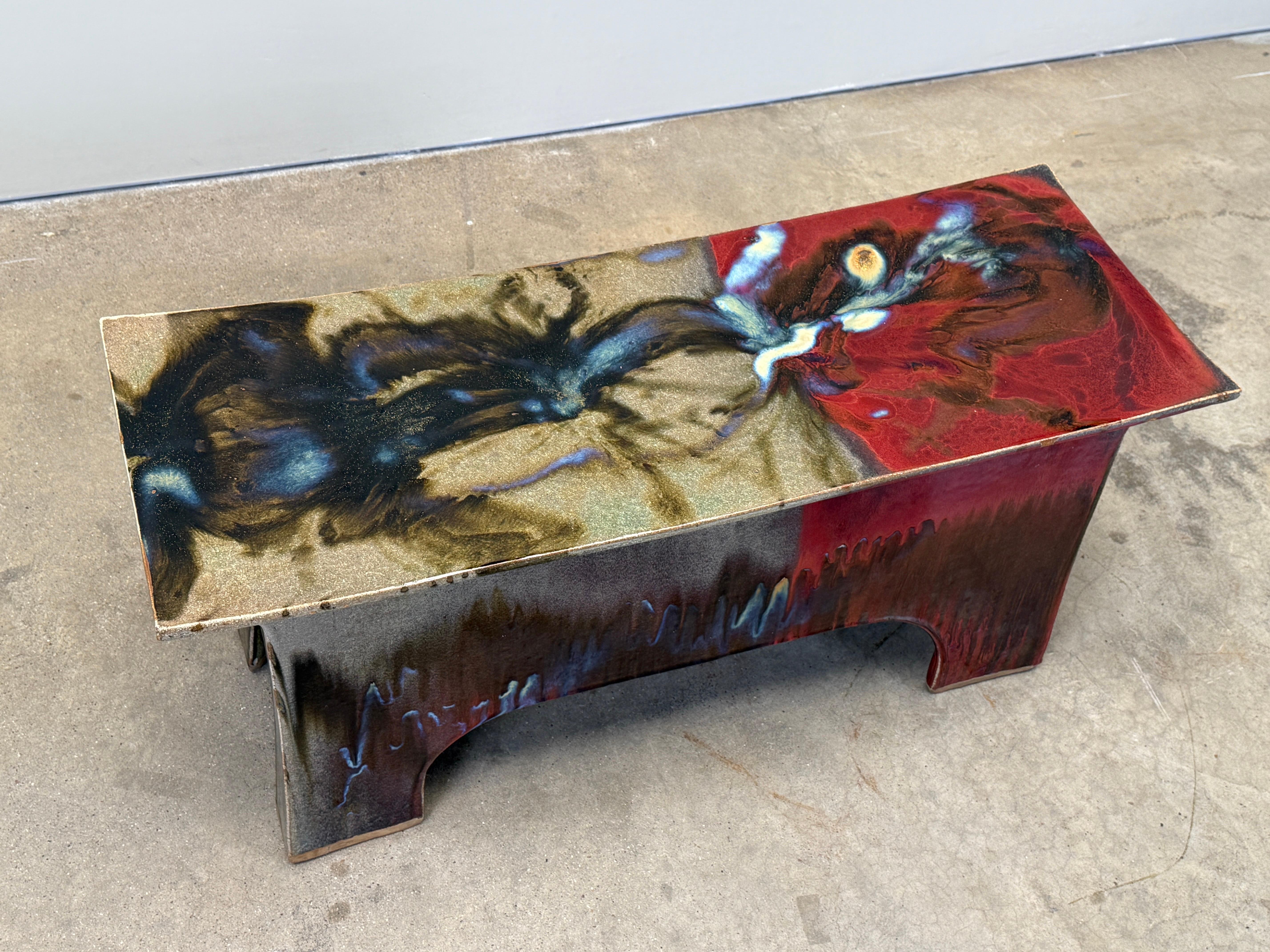 Eric O'Leary Ceramic Bench For Sale 6