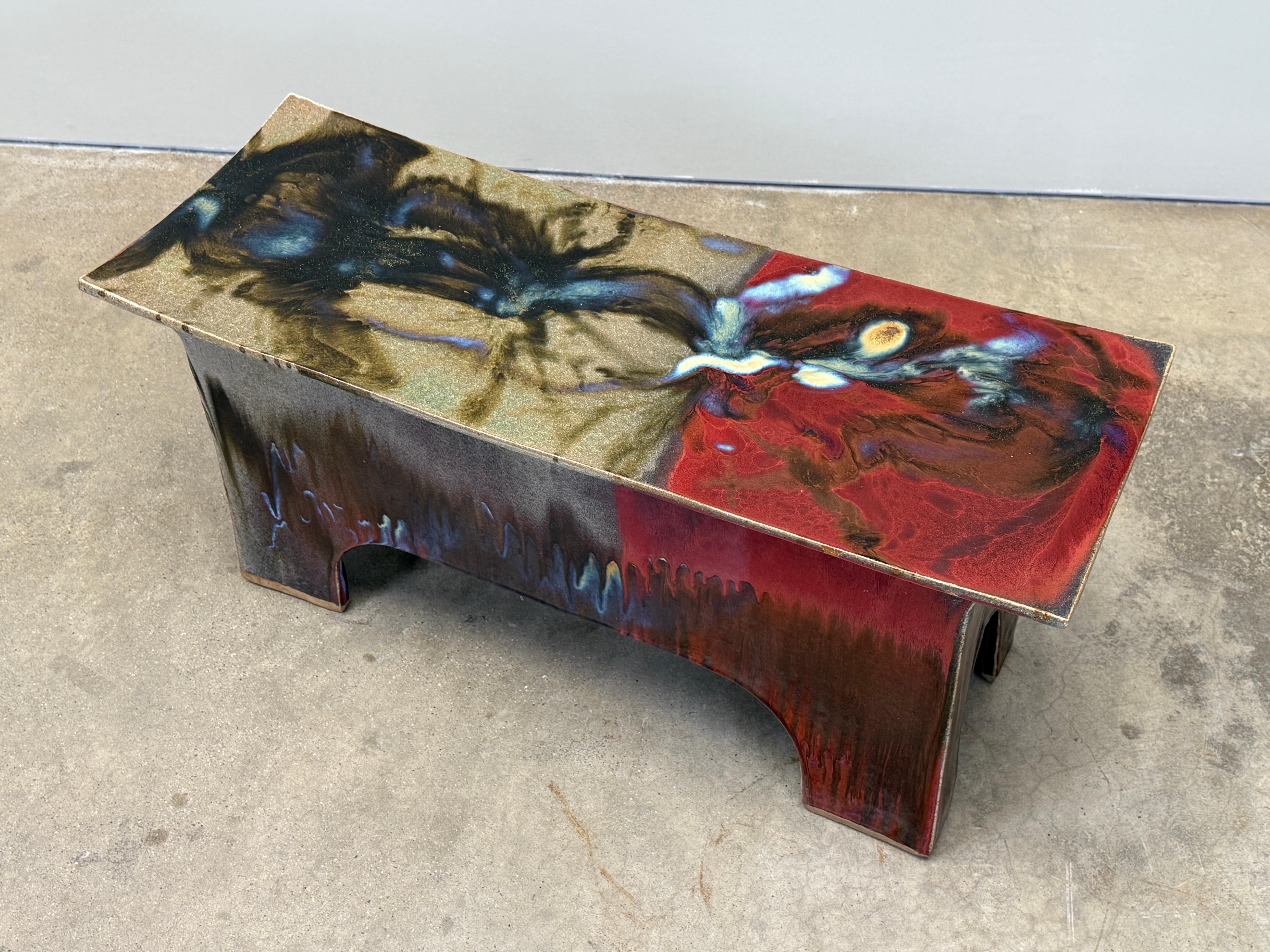 Eric O'Leary Ceramic Bench For Sale 7