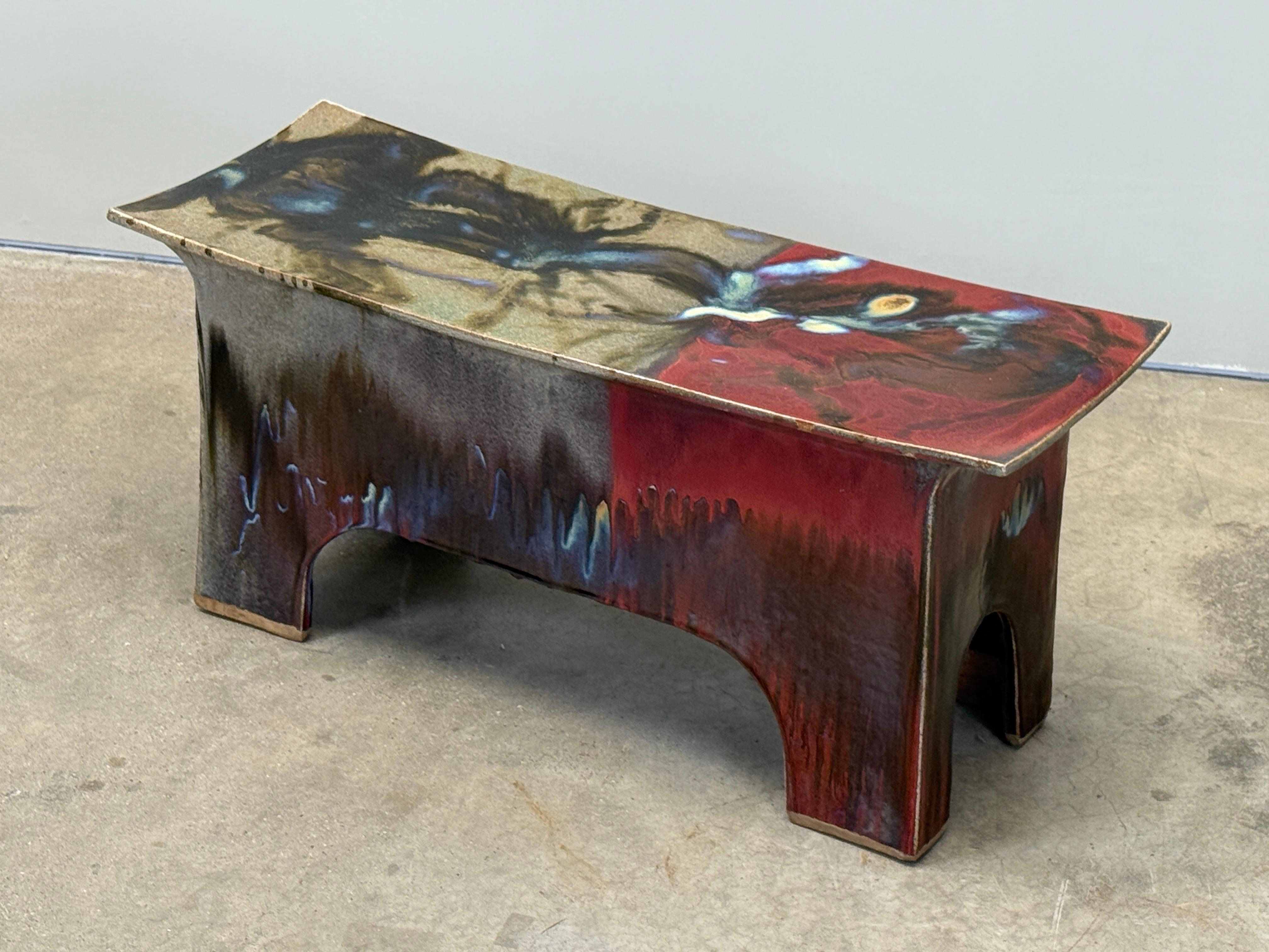 Eric O'Leary Ceramic Bench For Sale 8